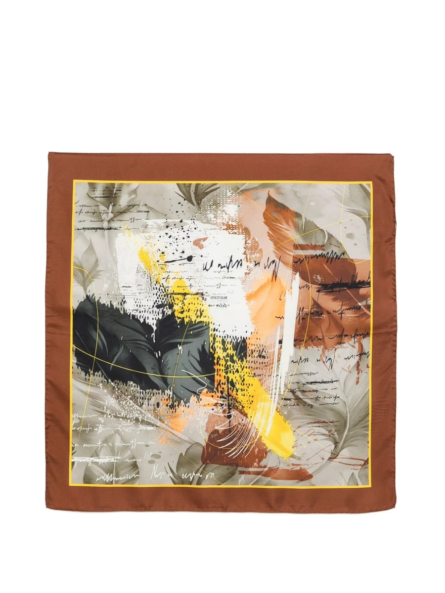 D'aniello D'aniello Abstract-print Scarf