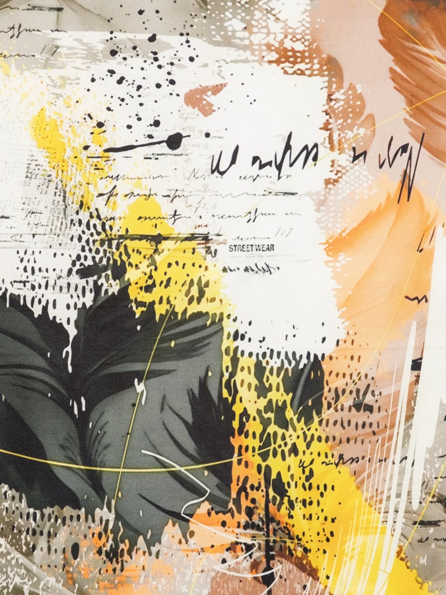 D'aniello D'aniello Abstract-print Scarf, view 2