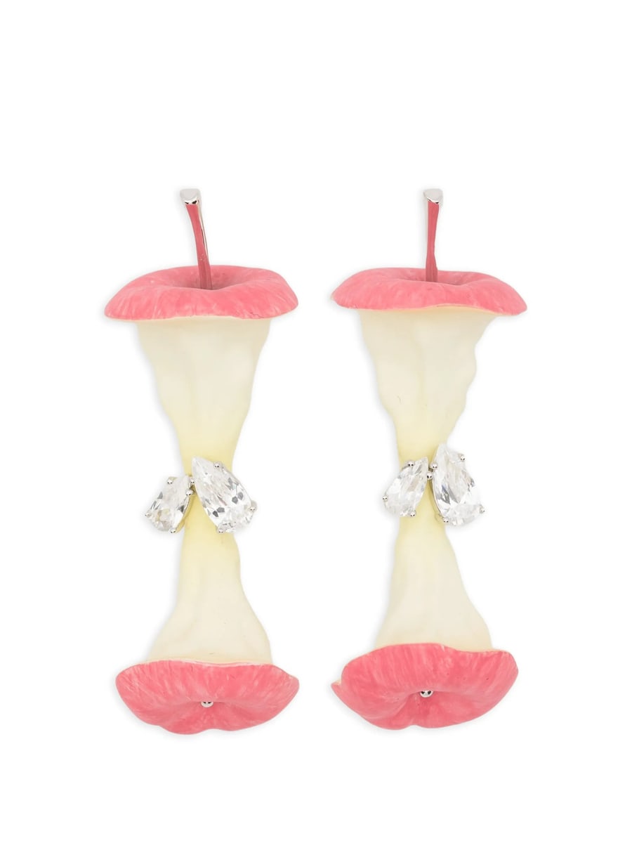 Yvmin Yvmin Apple Core Earrings