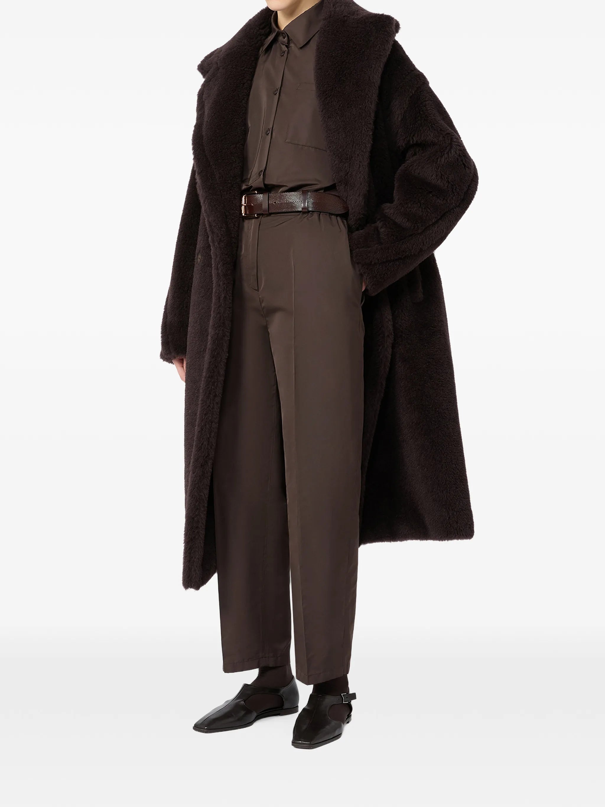 Max Mara Max Mara Teddy Double-breasted Coat, view 2