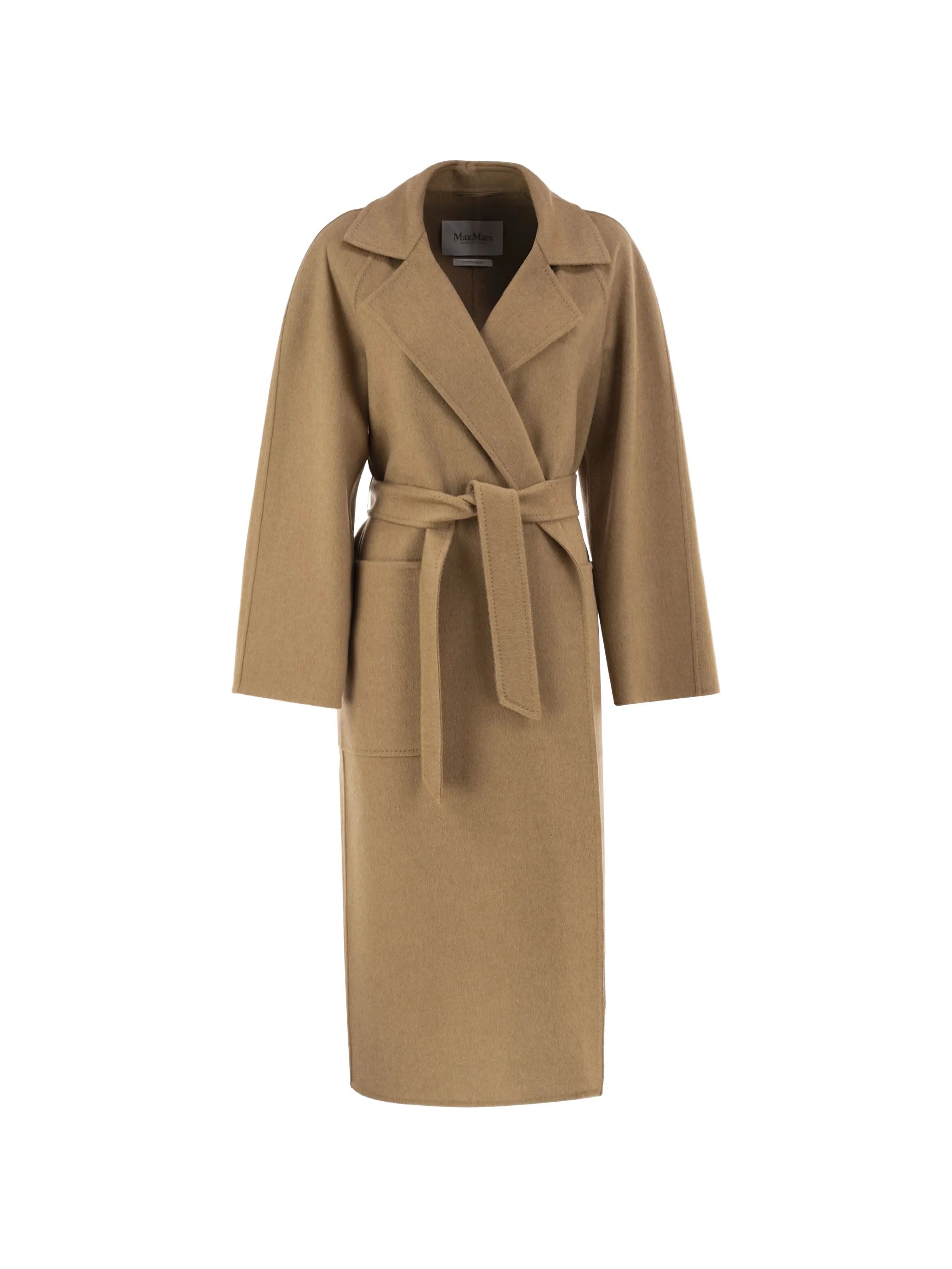 Max Mara Max Mara Long Camel Robe Coat