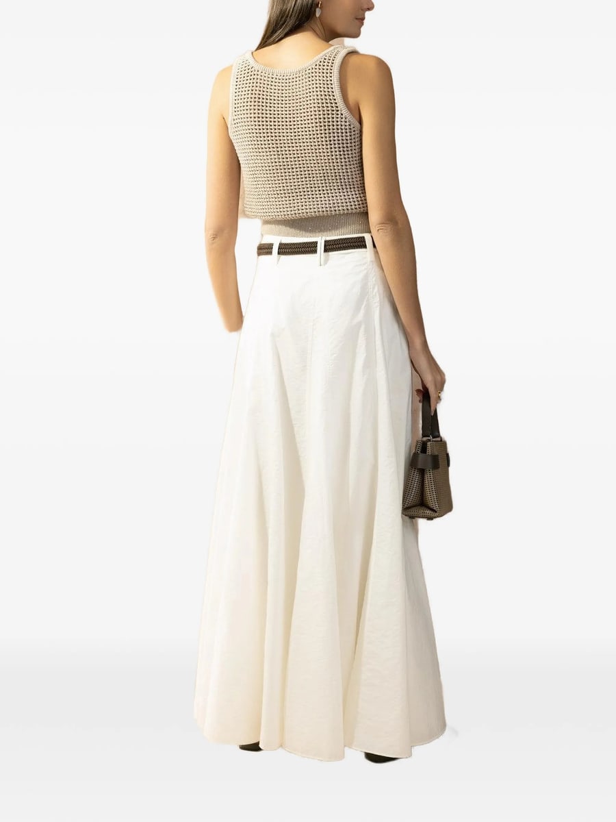 Brunello Cucinelli Brunello Cucinelli Scoop-neck Top, view 3