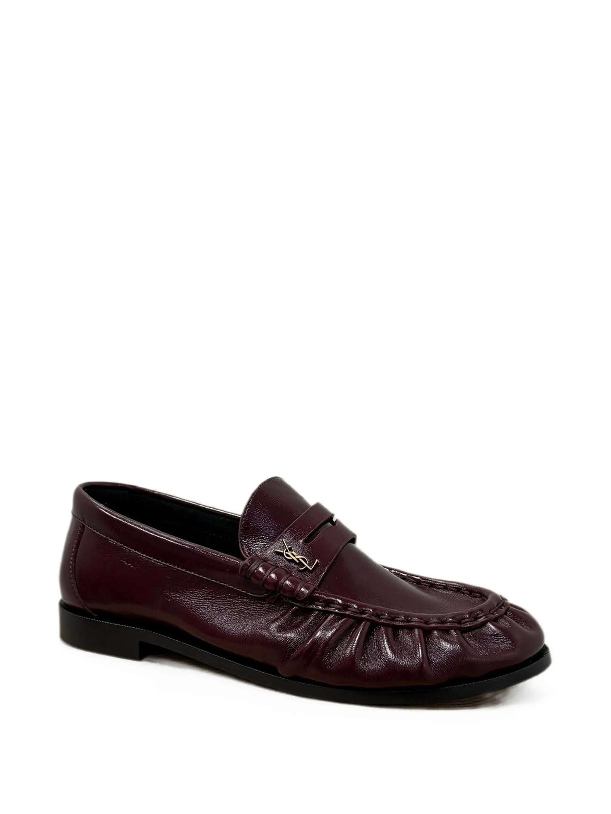 Saint Laurent Saint Laurent Le Loafer Supple In Smooth Leather Shoes