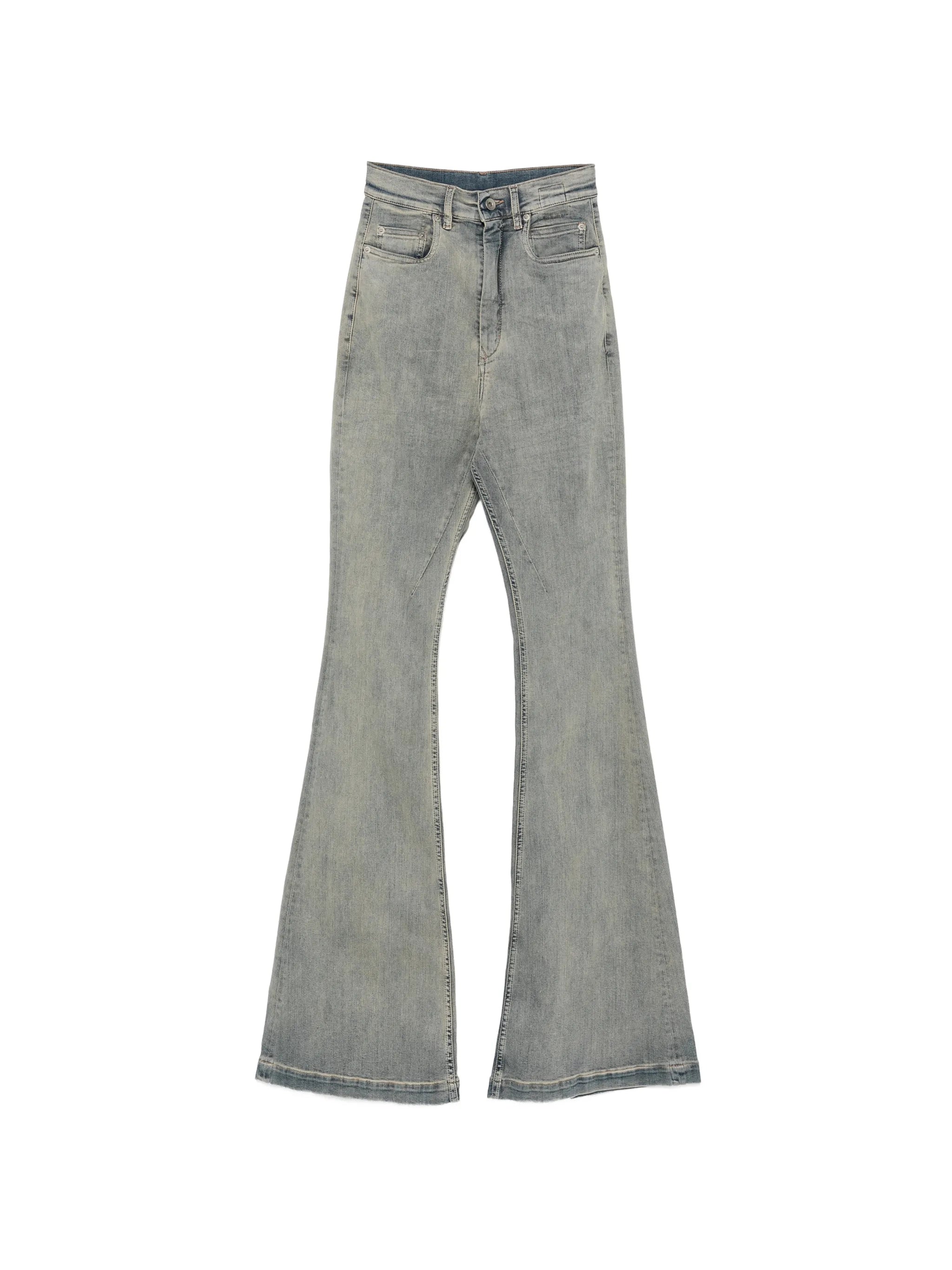 Rick Owens DRKSHDW Rick Owens Drkshdw High-waisted Flared Jeans