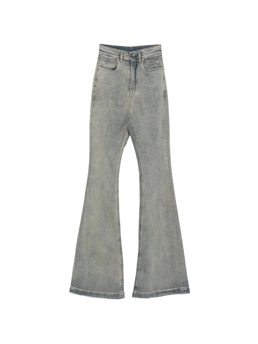 Rick Owens DRKSHDW Rick Owens Drkshdw High-waisted Flared Jeans