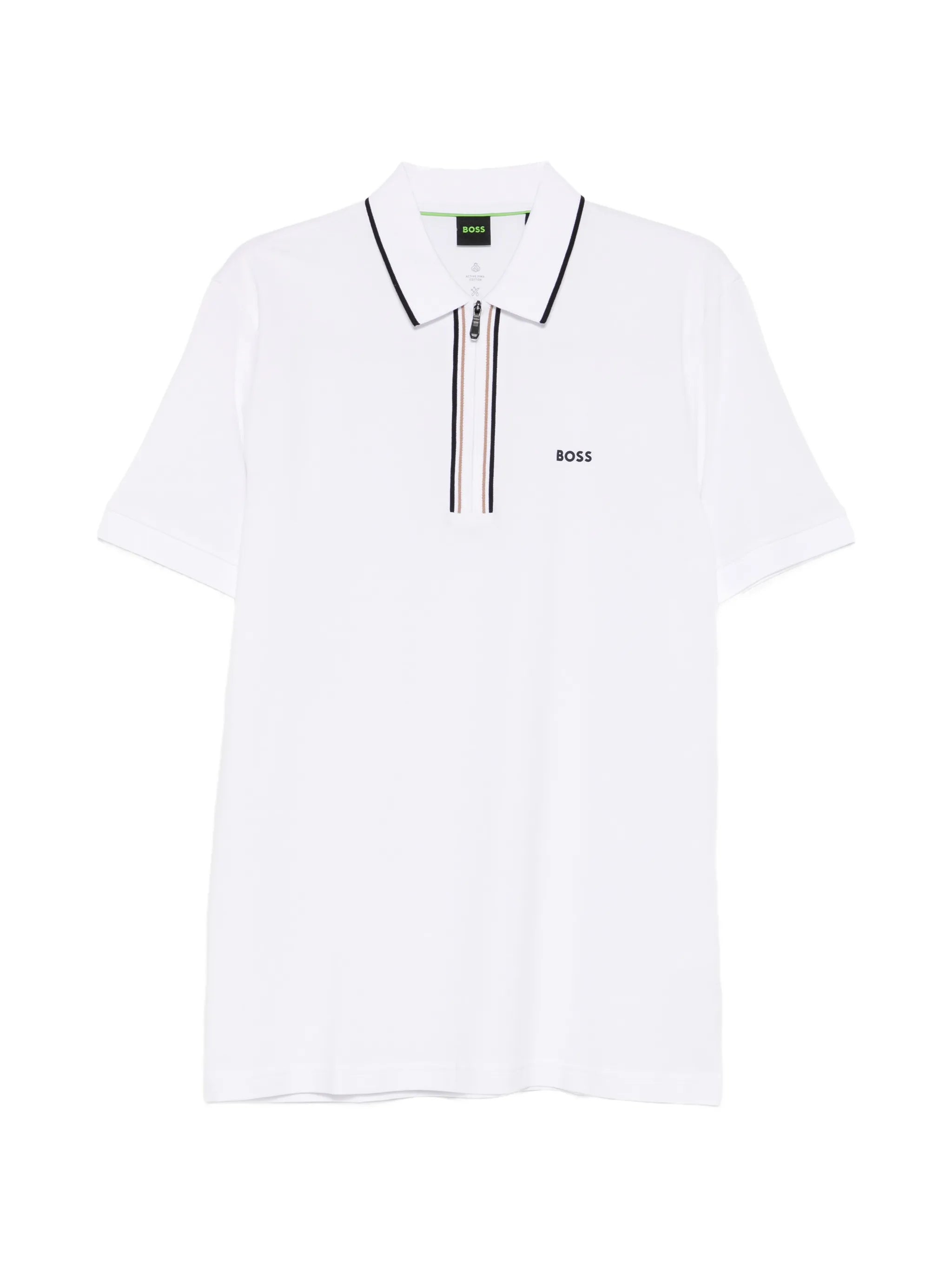 Boss Boss Zip-collar Polo Shirt