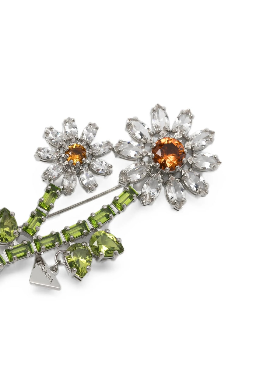 Prada Prada Floral Brooch, view 2