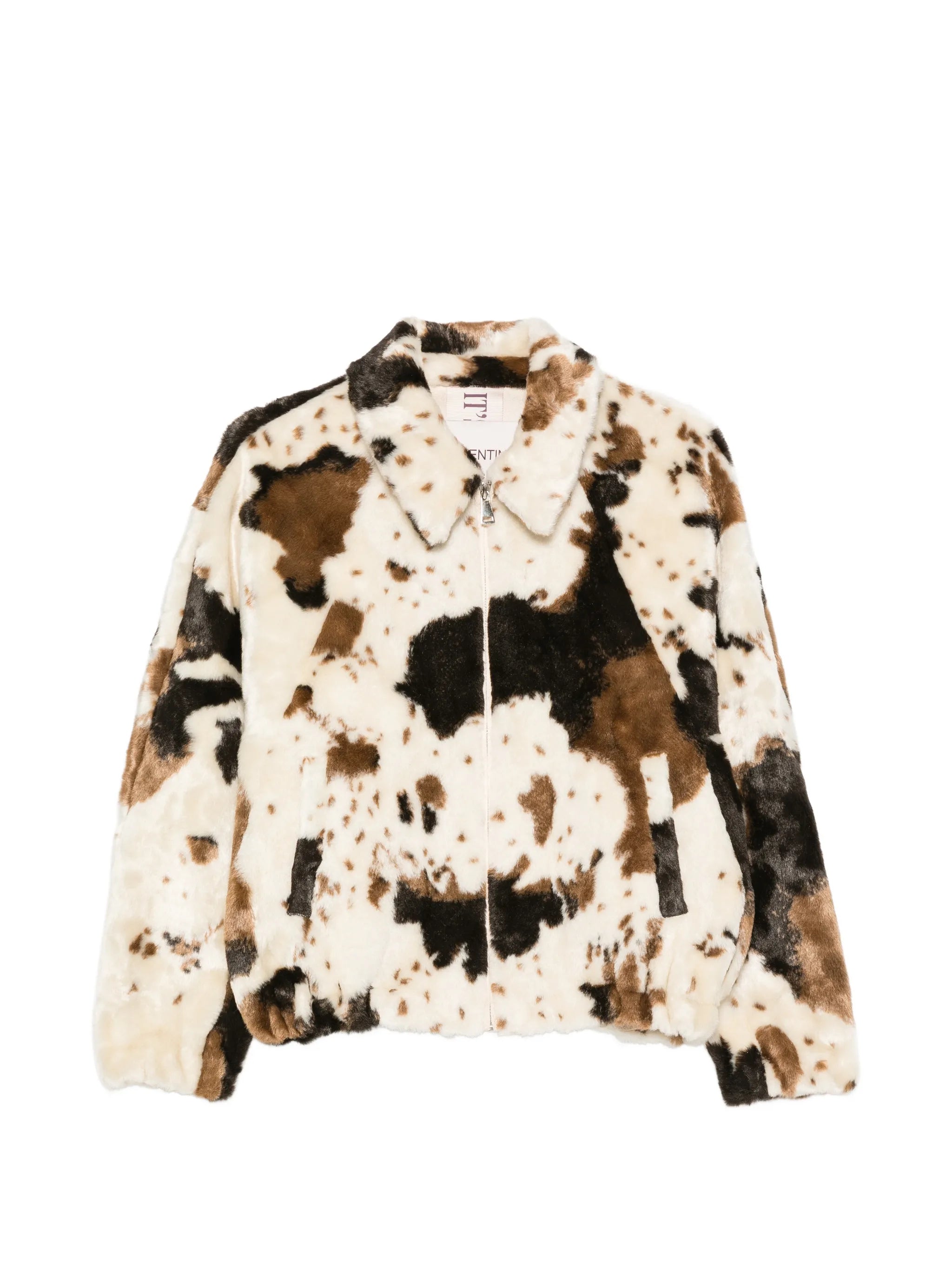 Valentini 1972 Valentini 1972 Cow-print Faux-fur Jacket