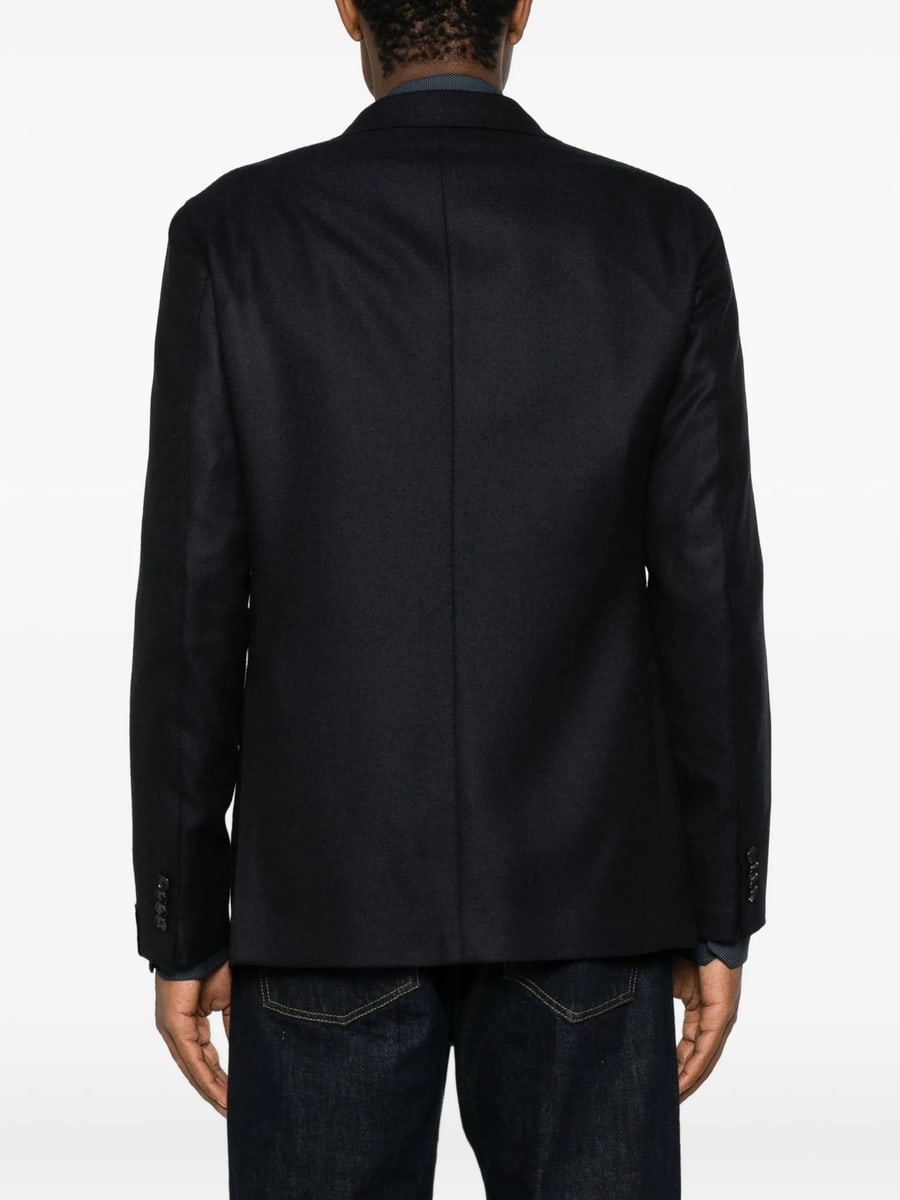 Caruso Caruso Single-breasted Notched-lapels Blazer, view 5