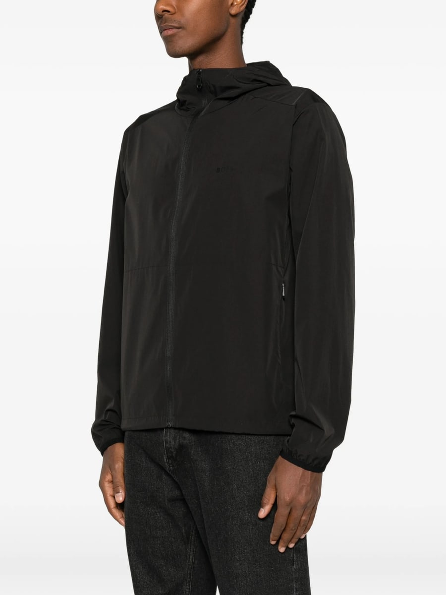 Boss Boss Hooded Zip-up Jacket, view 3