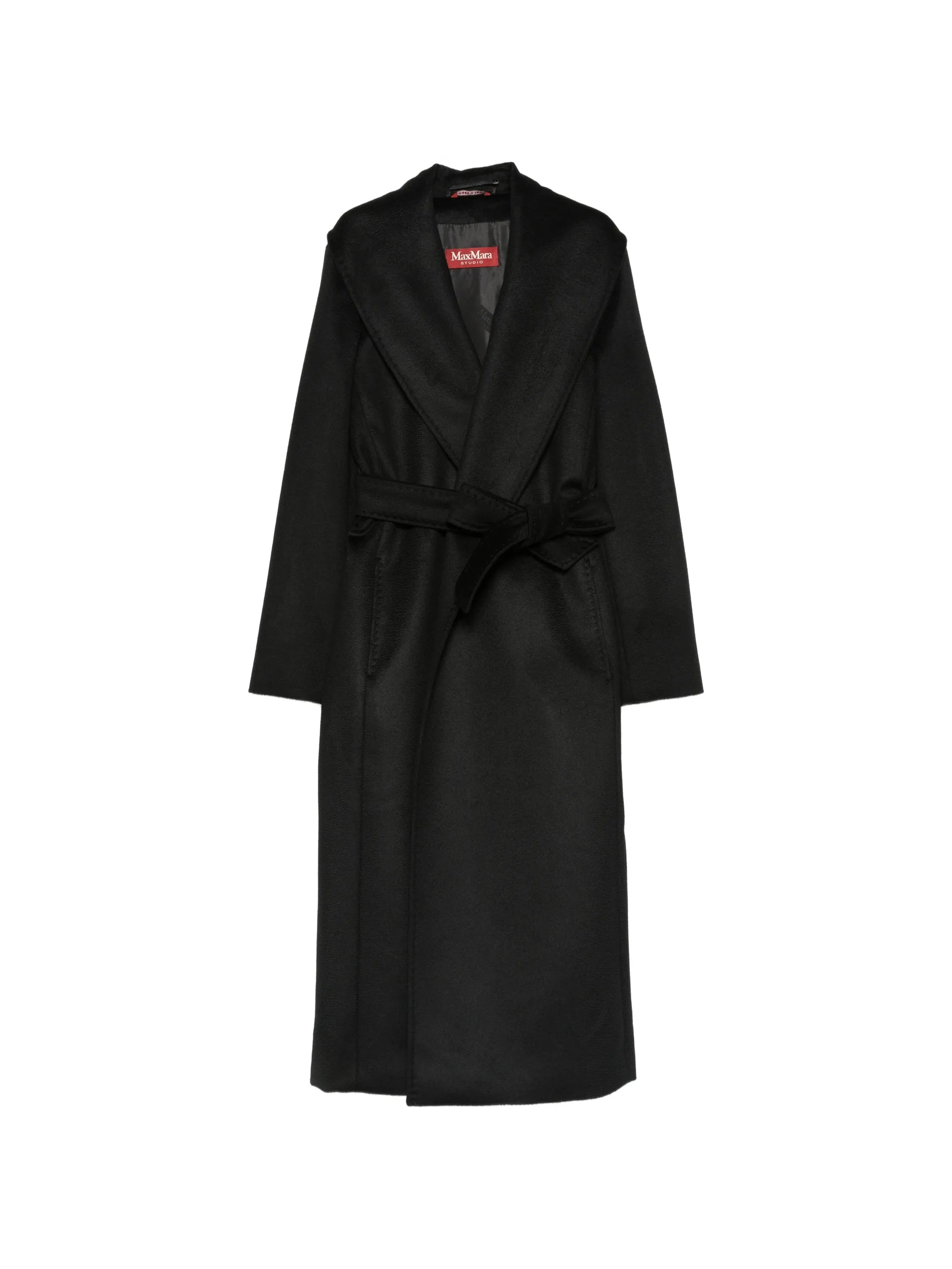 Max Mara Studio Max Mara Studio Loriana Long-sleeve Belted Coat