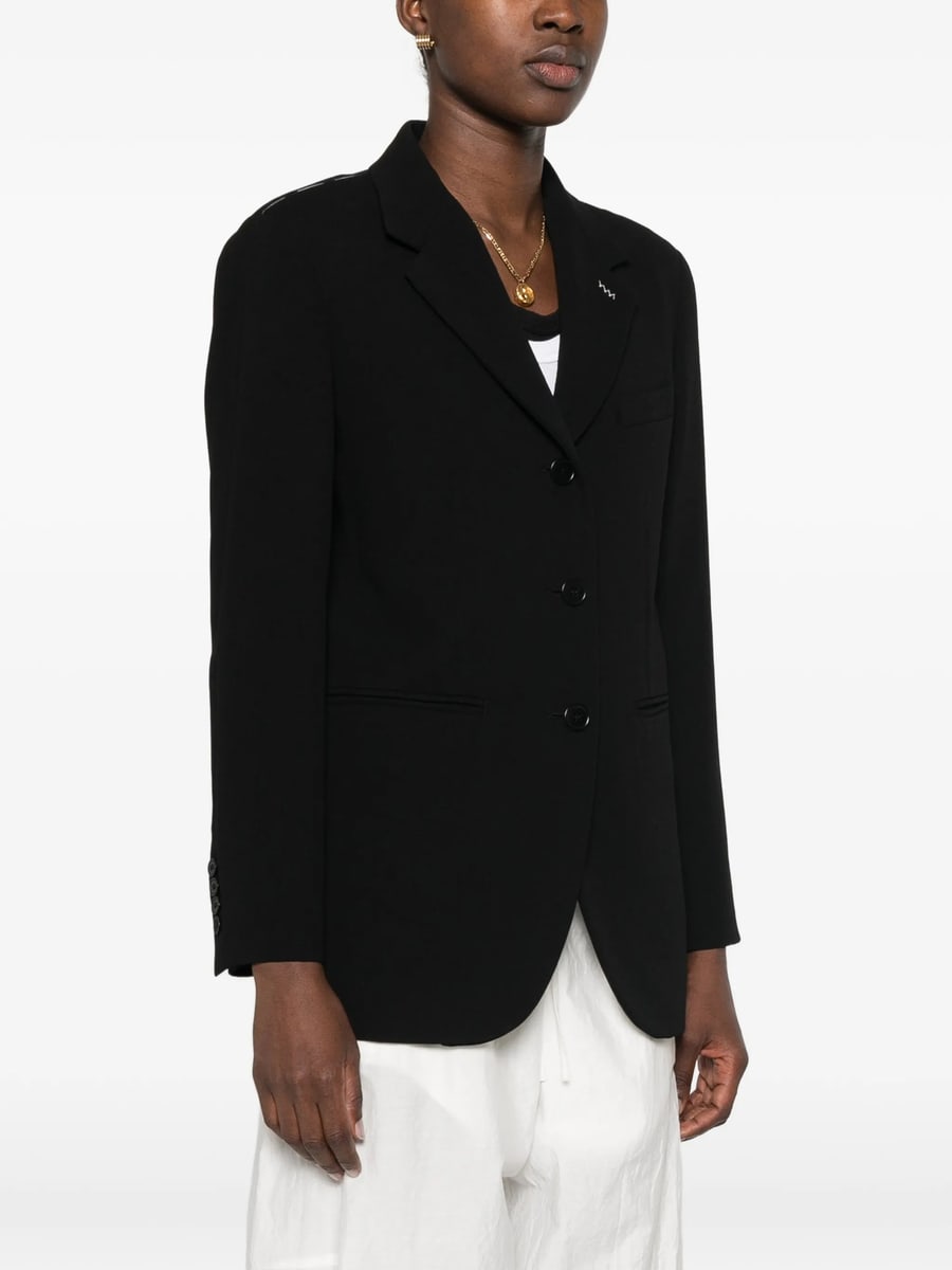 Max Mara Max Mara Lampada Single-breasted Blazer, view 5
