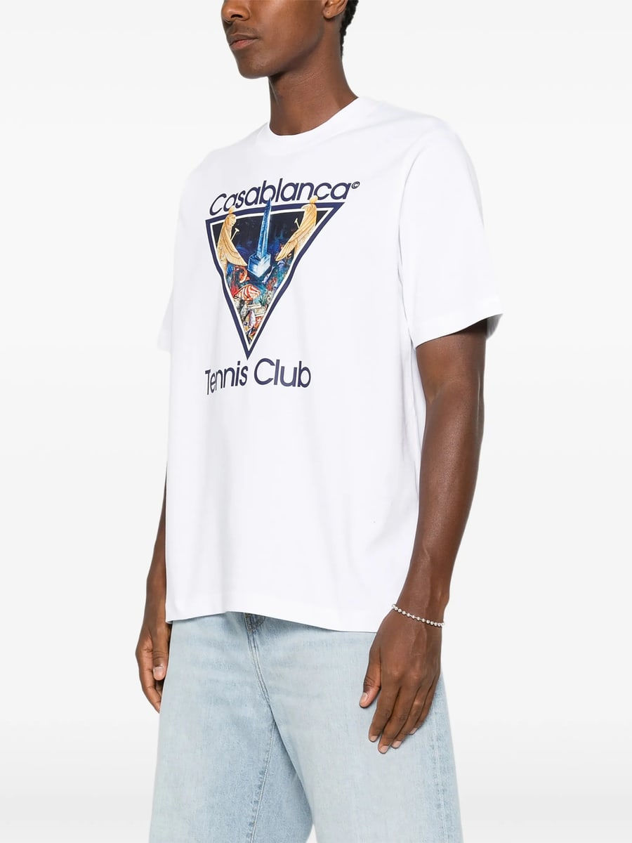 Casablanca Casablanca Graphic-print T-shirt, view 4