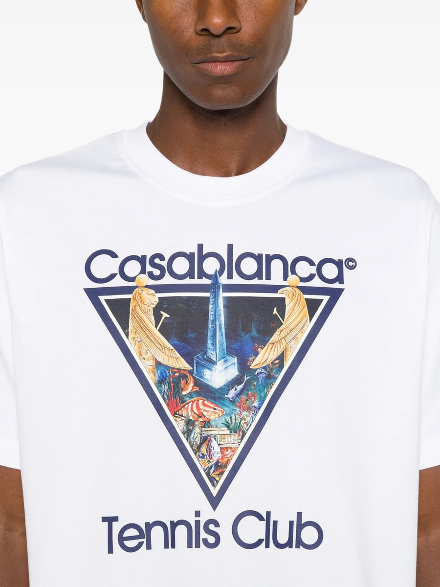 Casablanca Casablanca Graphic-print T-shirt, view 5