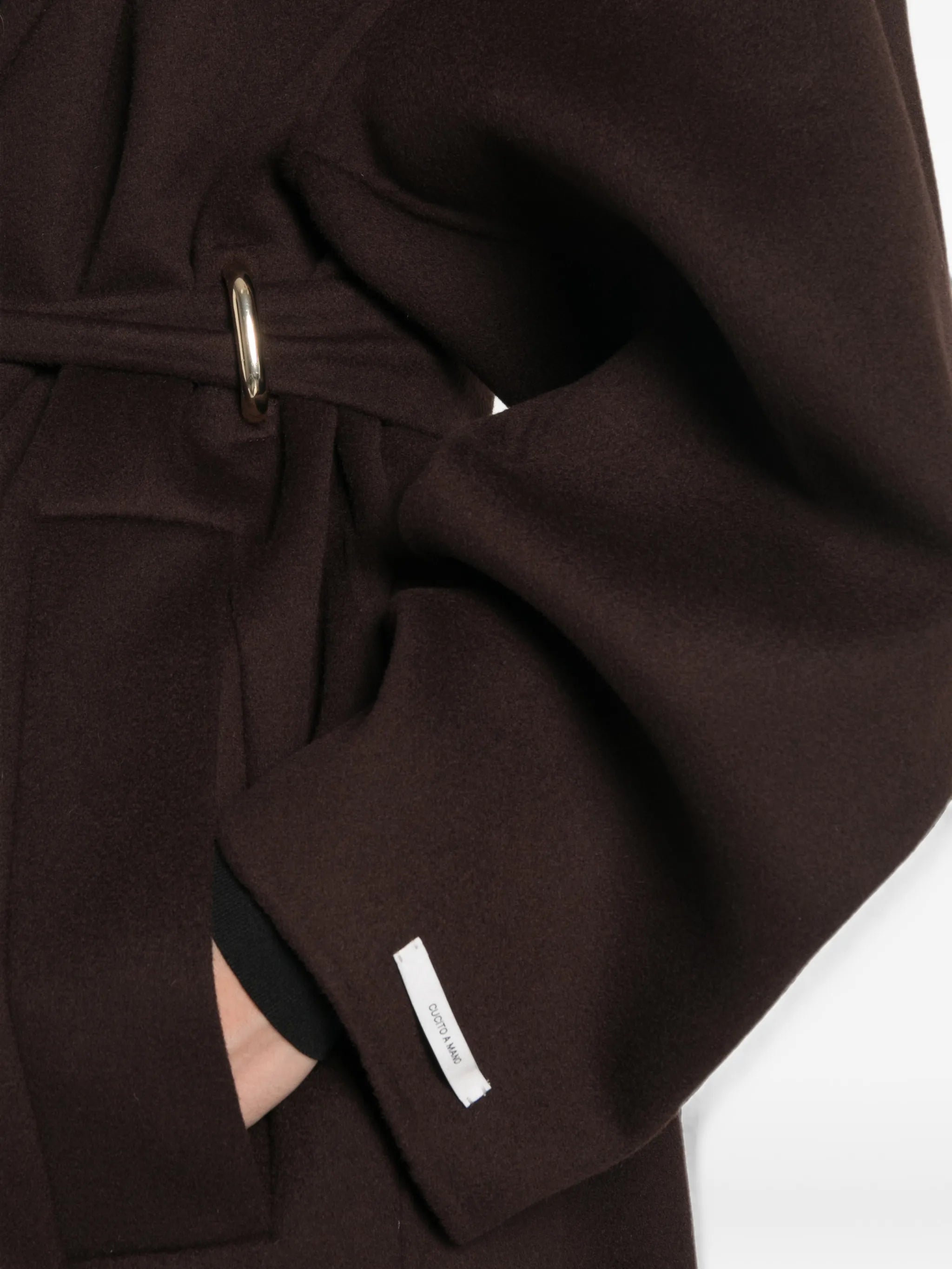 Sportmax Sportmax Hooded Belted Coat, view 2
