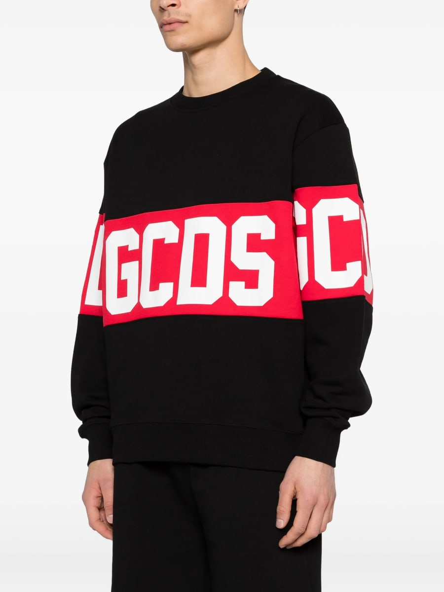 Gcds Gcds Logo Crew-neck Sweater, view 4