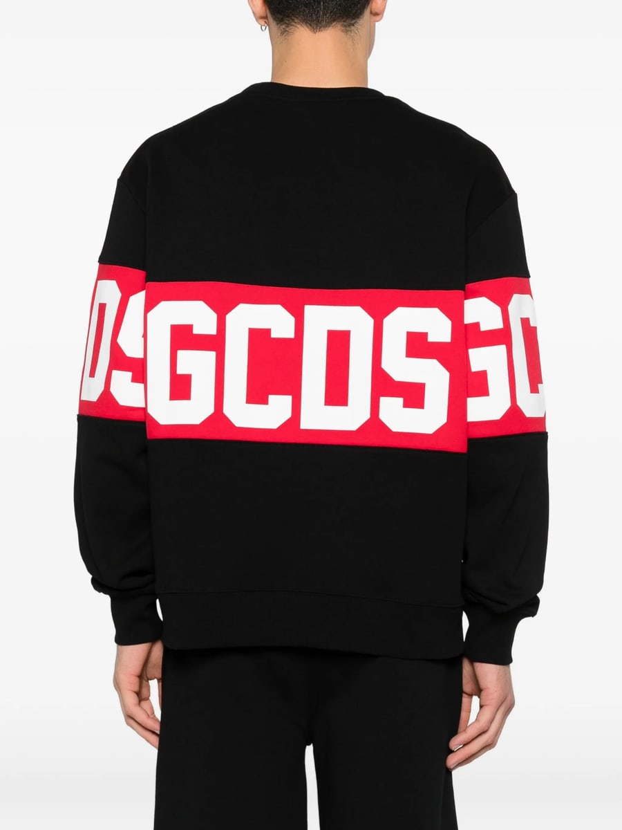 Gcds Gcds Logo Crew-neck Sweater, view 5