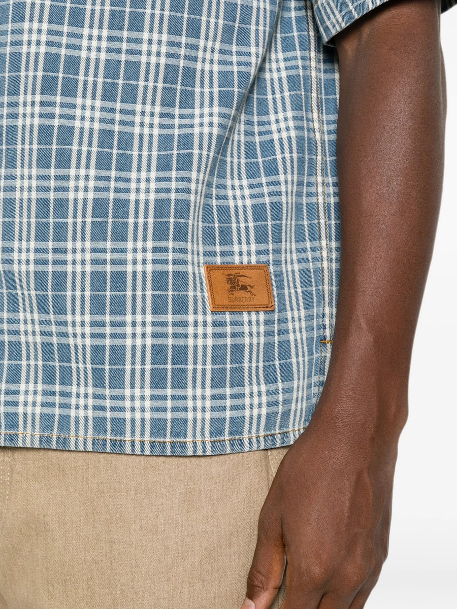 Burberry Burberry Check Short-sleeve Shirt, view 5