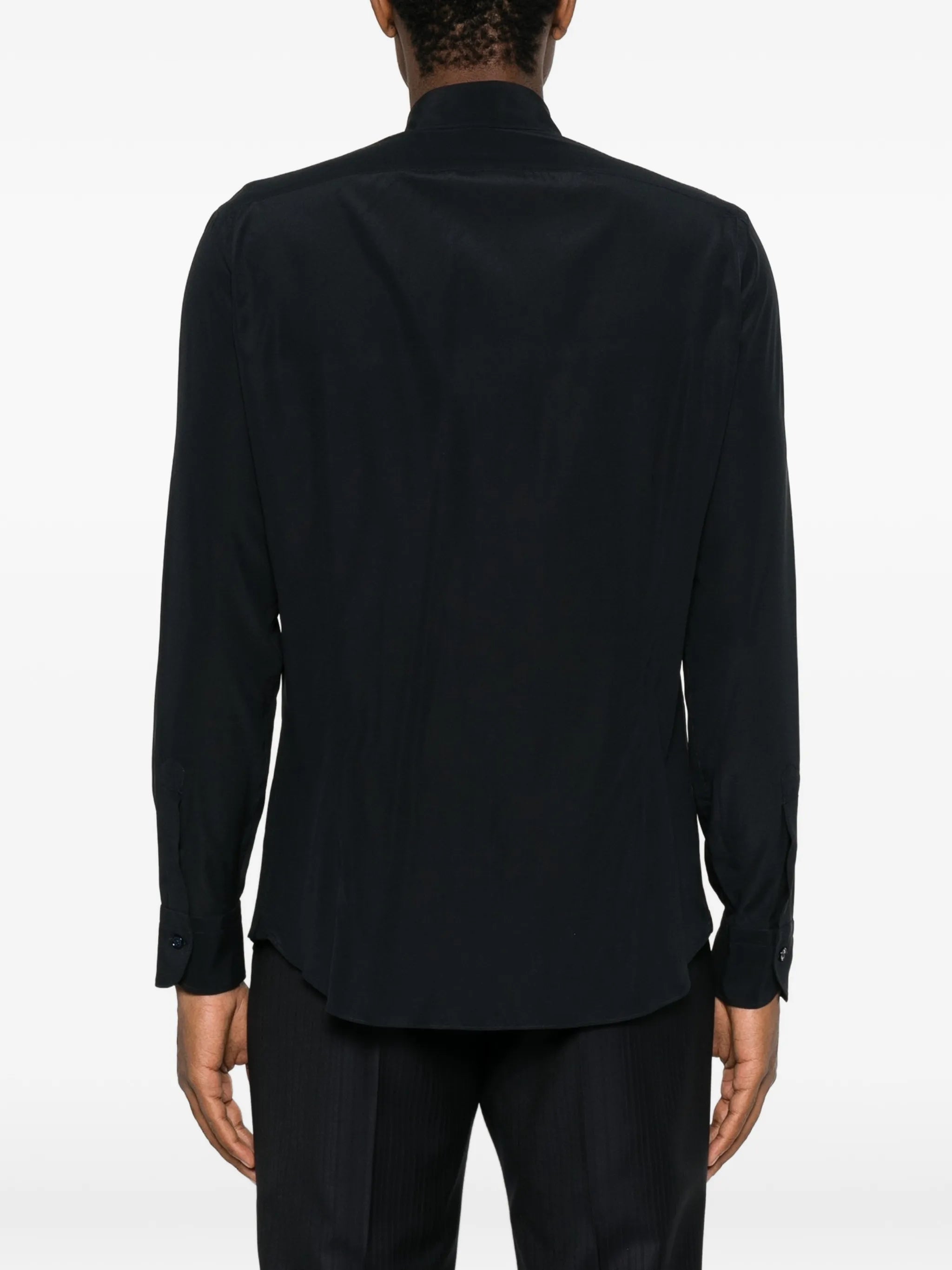 Mazzarelli Mazzarelli Long-sleeve Button-up Shirt, view 2