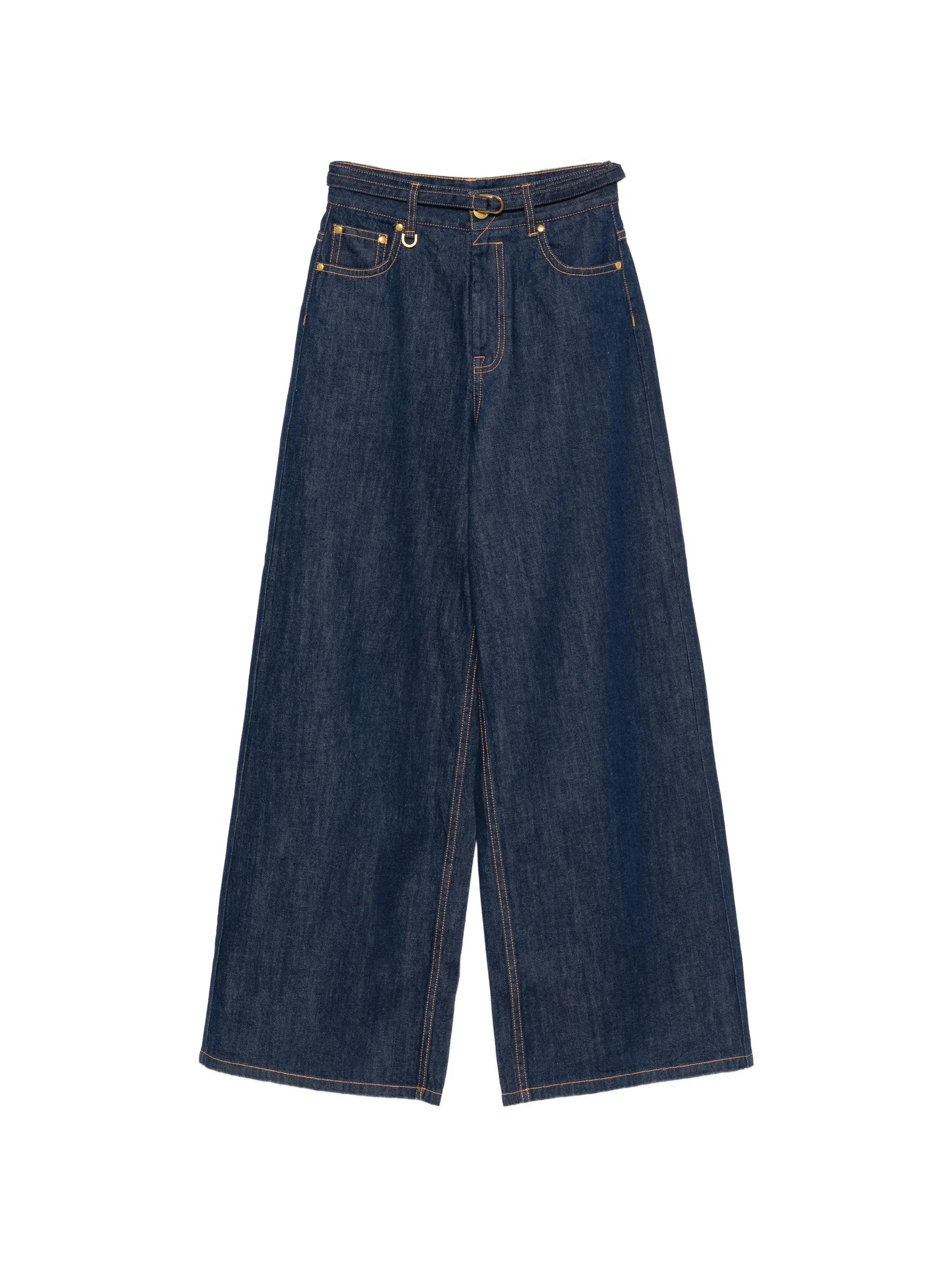 Zimmermann Zimmermann High-waisted Wide-leg Jeans