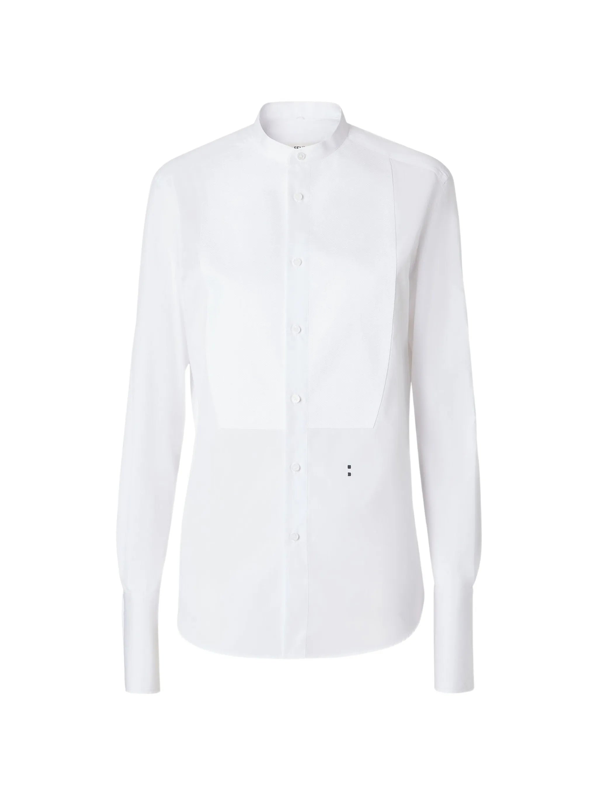Fendi Fendi White Poplin Shirt