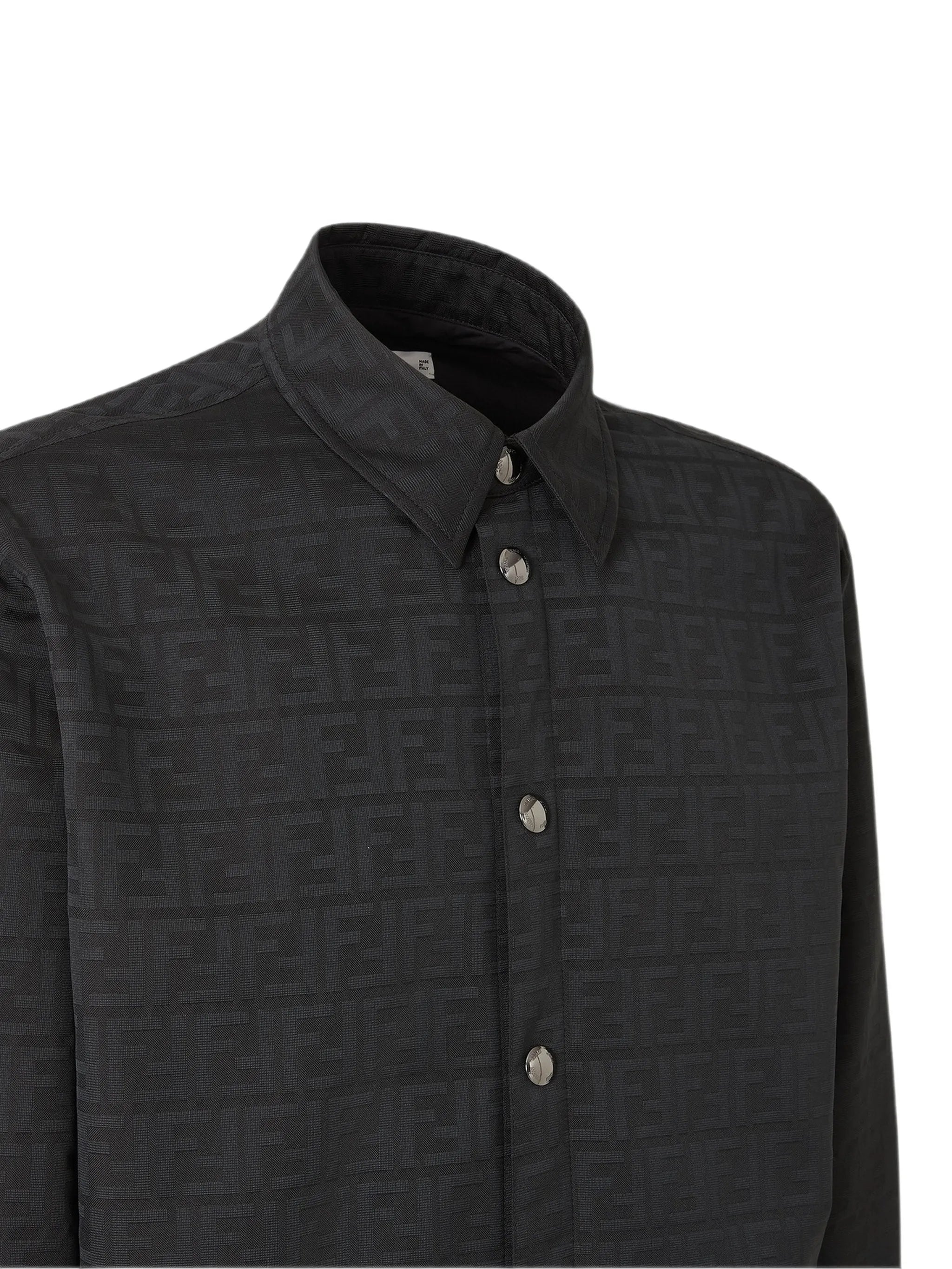 Fendi Fendi FF-jacquard Long-sleeve Shirt, view 2