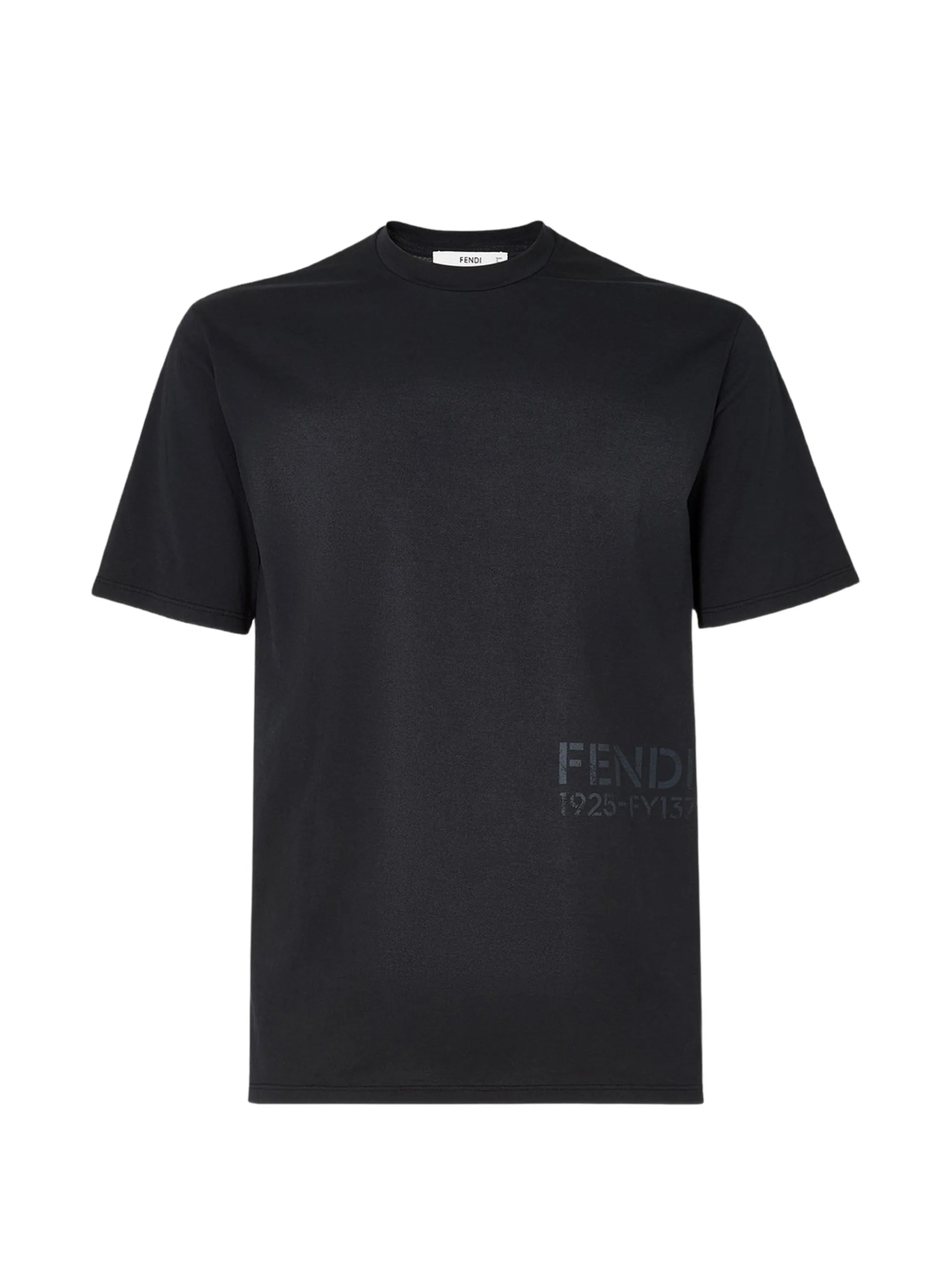 Fendi Fendi Black Cotton T-shirt