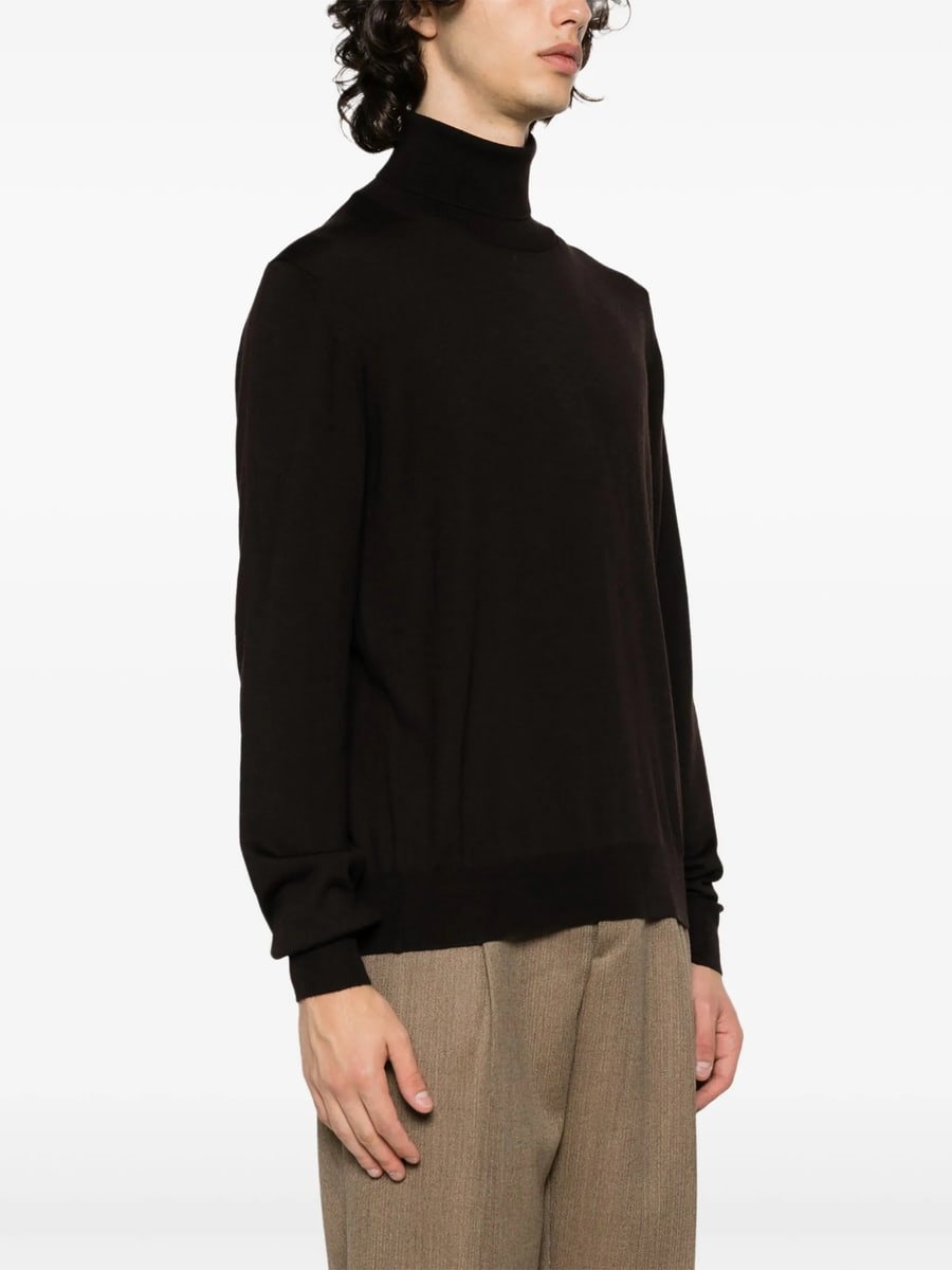 Fileria Fileria Roll-neck Virgin Wool Jumper, view 3