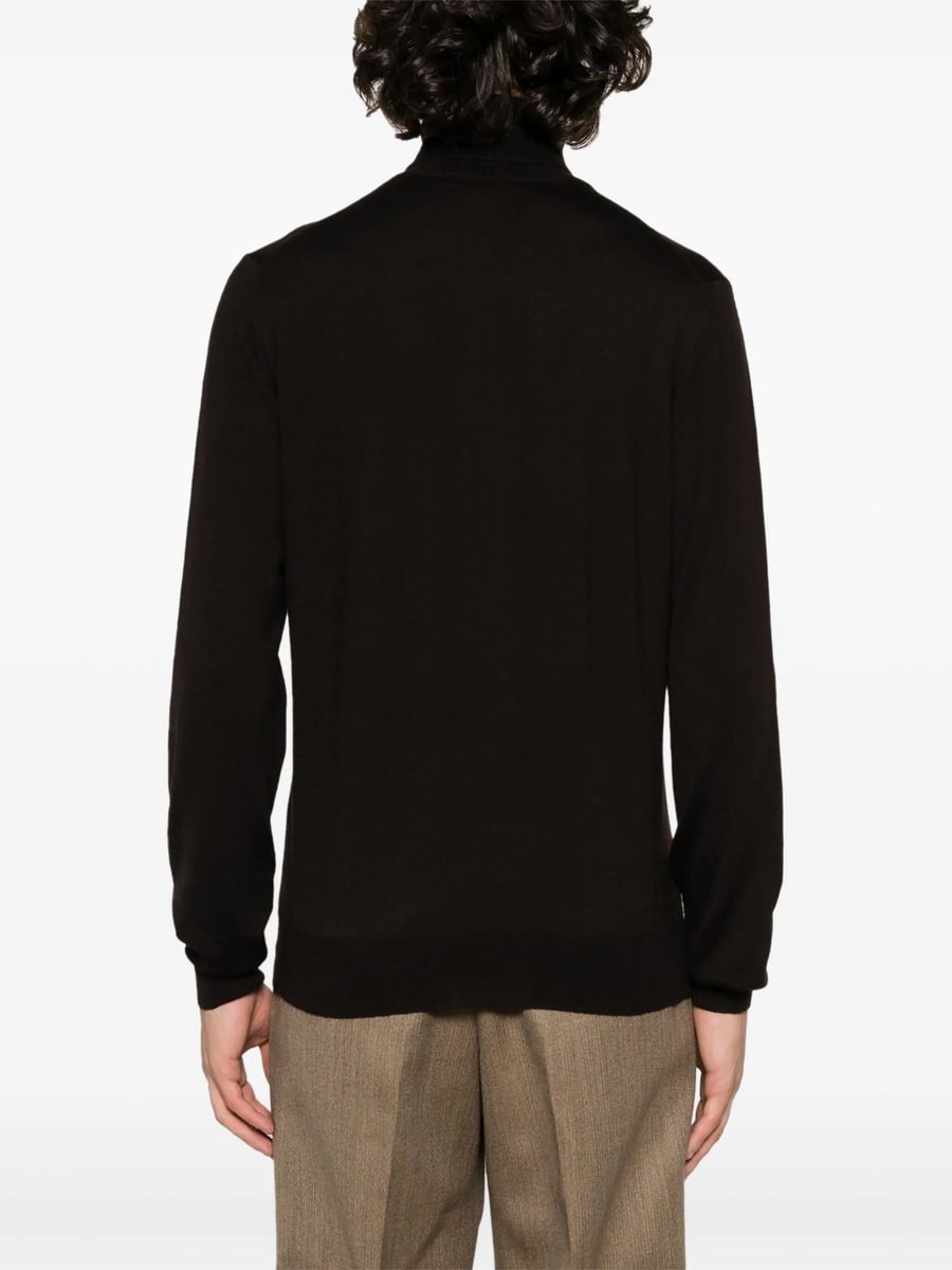 Fileria Fileria Roll-neck Virgin Wool Jumper, view 5