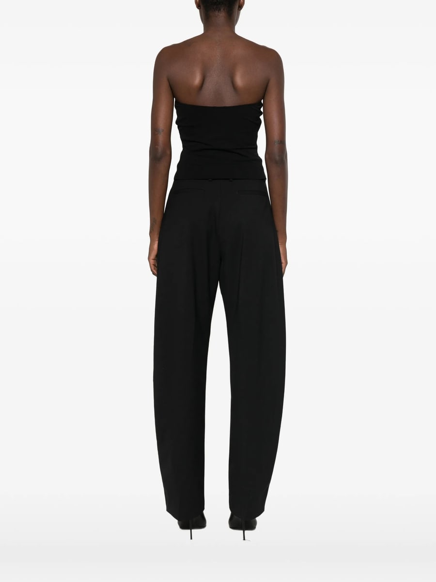 Rick Owens Rick Owens Cut-out Ruched Top, view 3