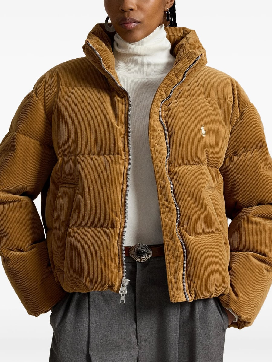 Ralph Lauren Ralph Lauren Corduroy-effect Quilted Jacket, view 3
