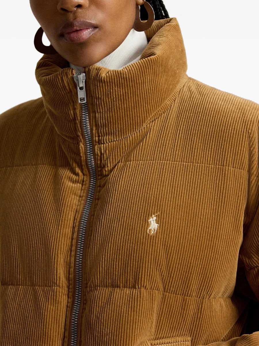 Ralph Lauren Ralph Lauren Corduroy-effect Quilted Jacket, view 4