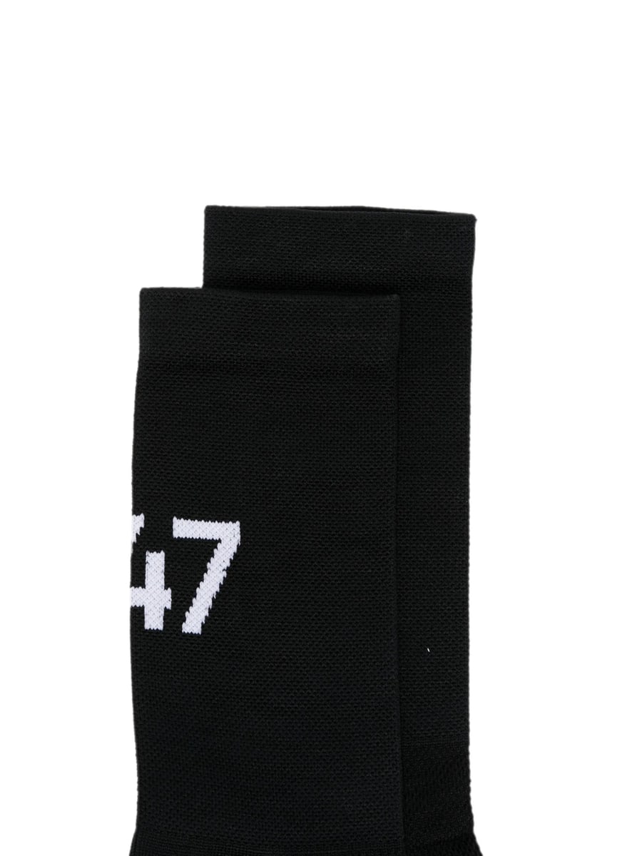 Represent Represent Intarsia-knit Logo-print Socks, view 2