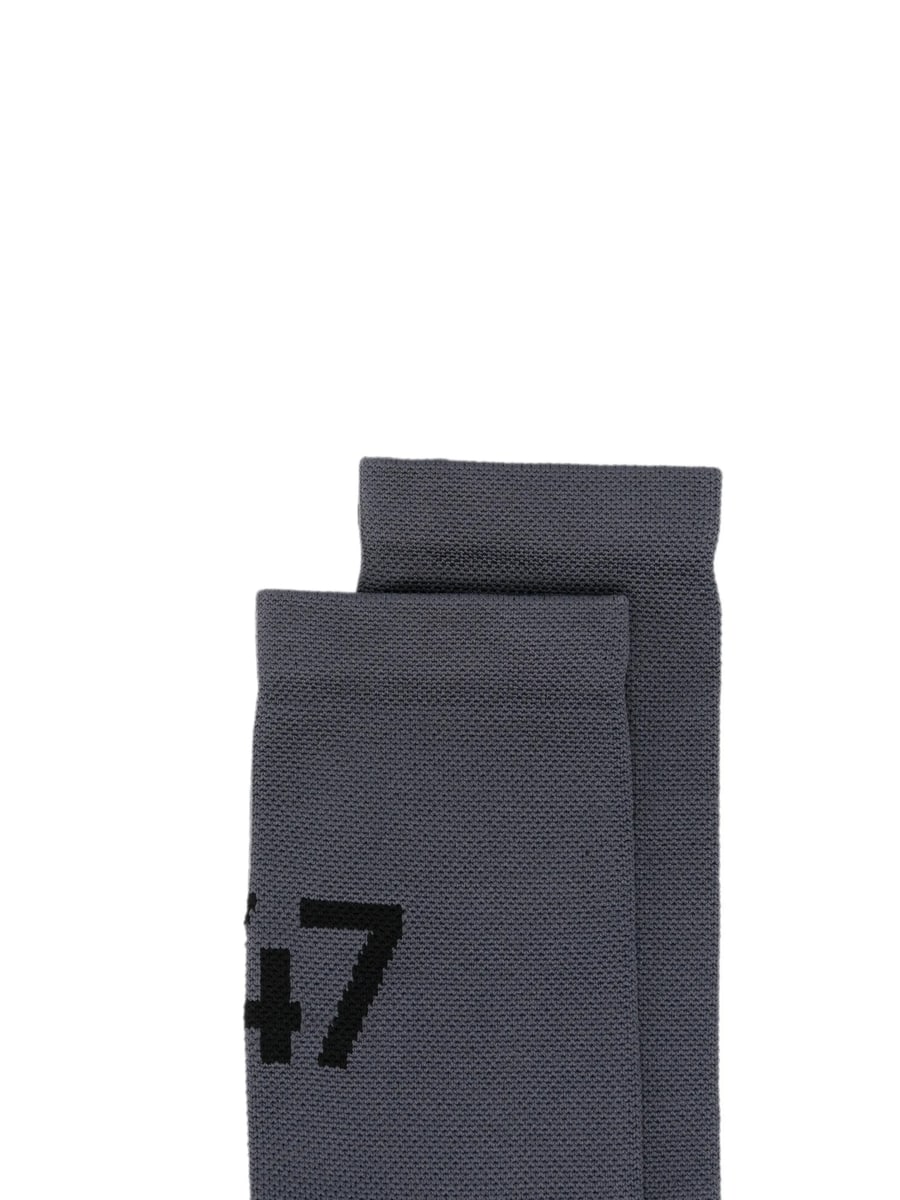 Represent Represent Logo-intarsia Mesh-panel Socks, view 3
