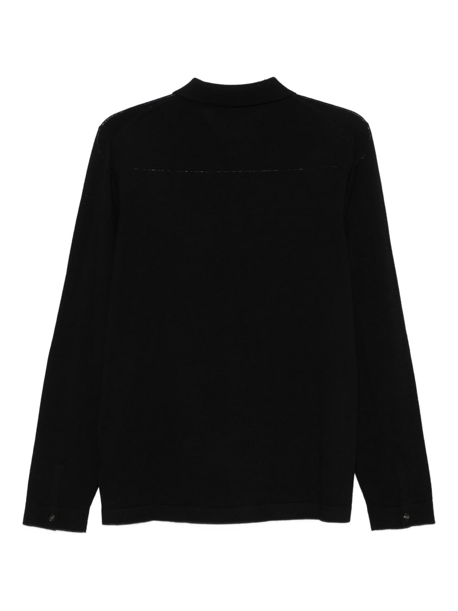 Zanone Zanone Virgin-wool Button-front Shirt, view 2