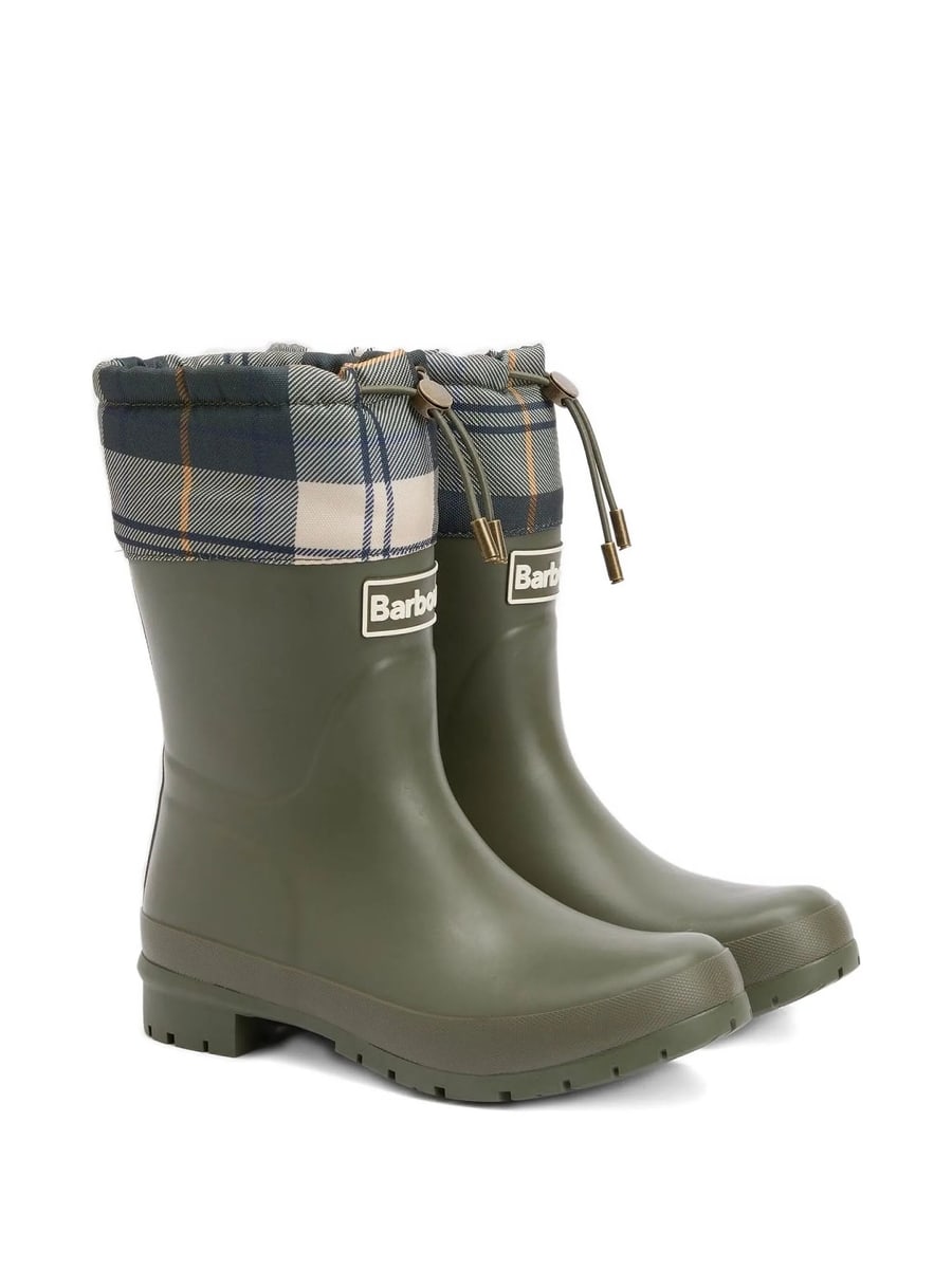Barbour Barbour Tartan Drawstring Boots, view 2