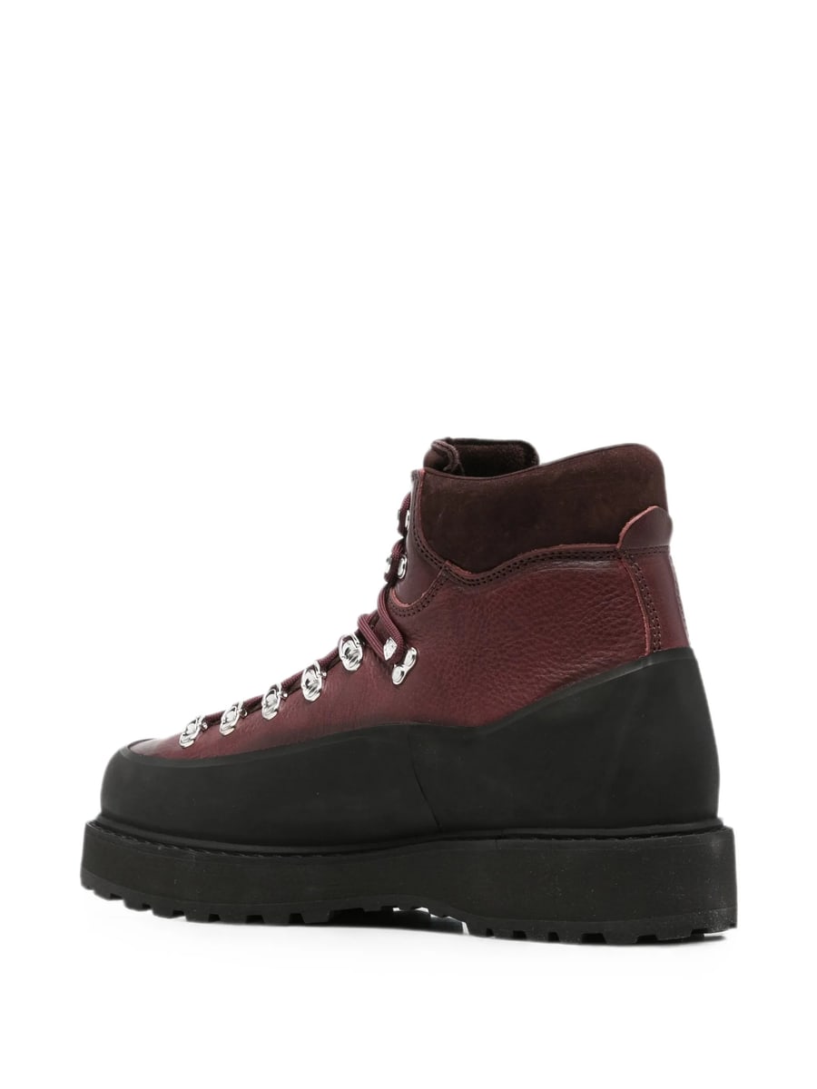 Diemme Diemme Lace-up Panelled Boots, view 2