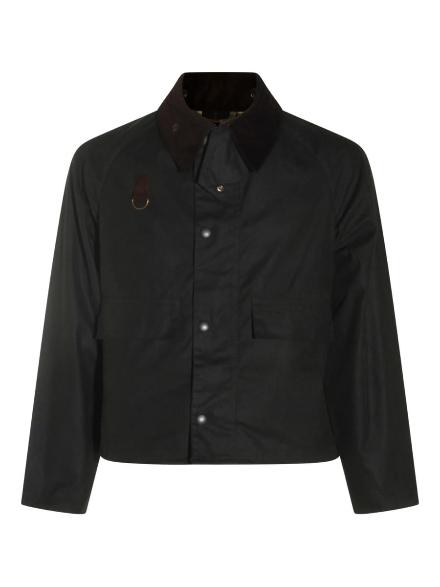 Barbour Barbour Corduroy-collar Button Jacket