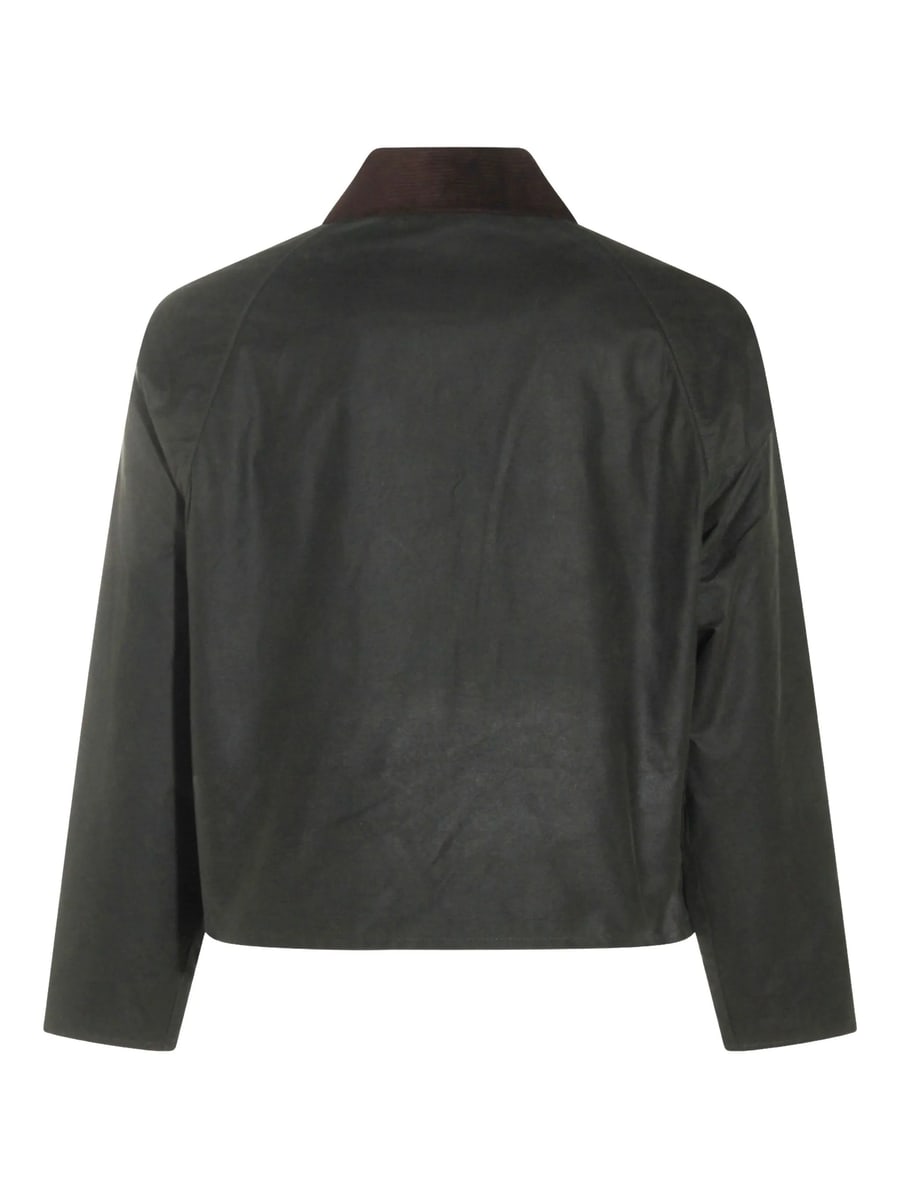 Barbour Barbour Corduroy-collar Button Jacket, view 2