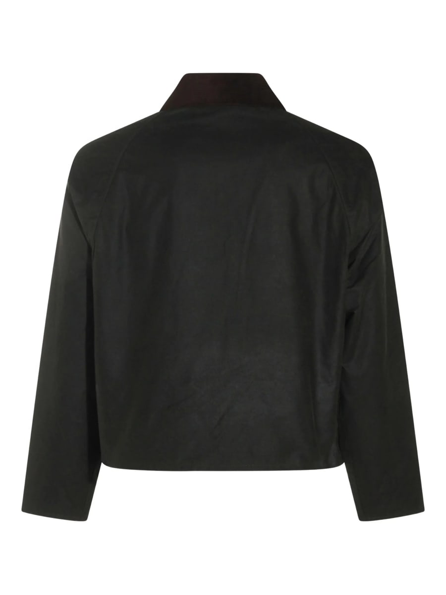 Barbour Barbour Corduroy-collar Button Jacket, view 4