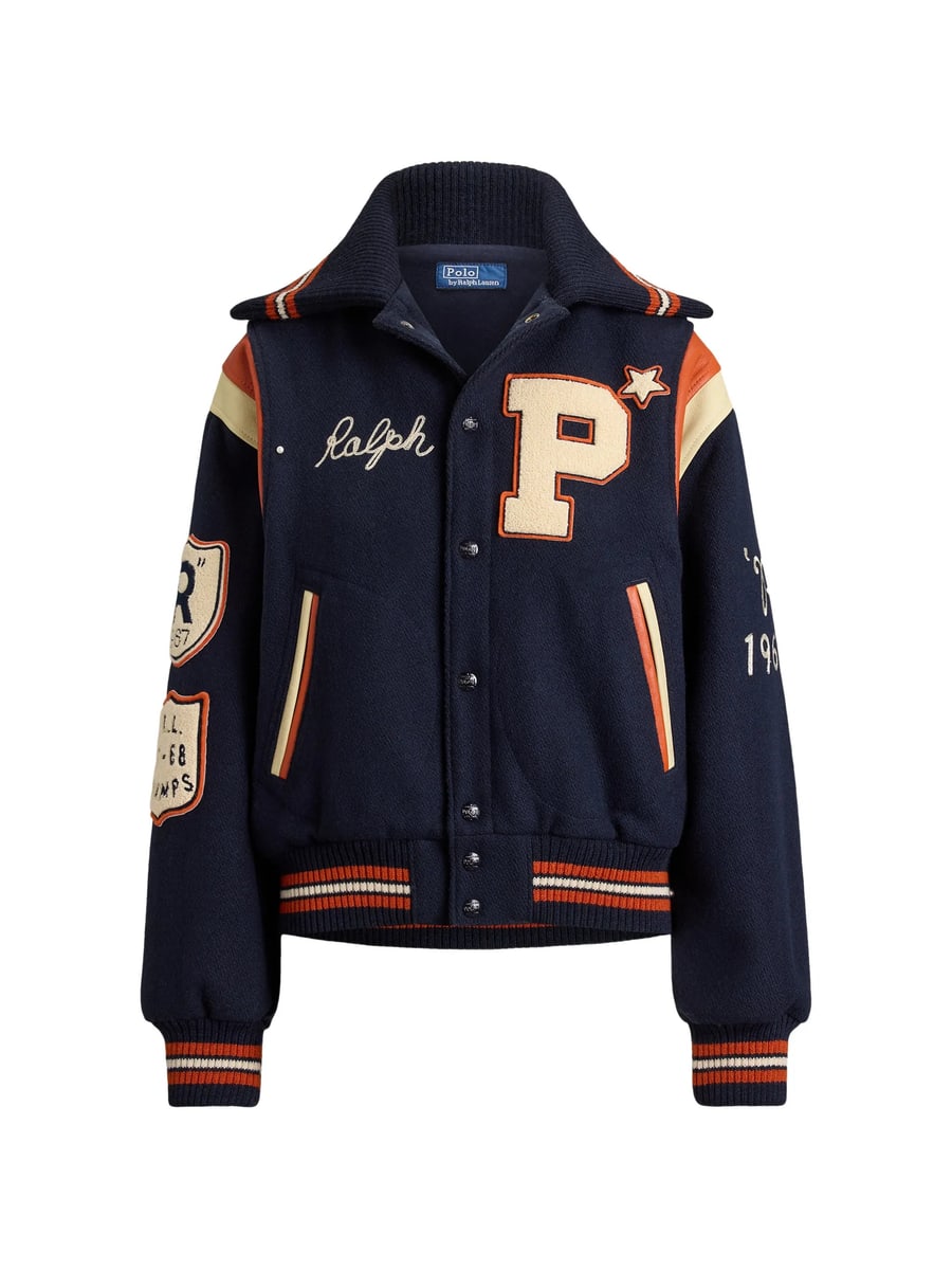 Ralph Lauren Ralph Lauren Patch-detail Panelled Bomber Jacket