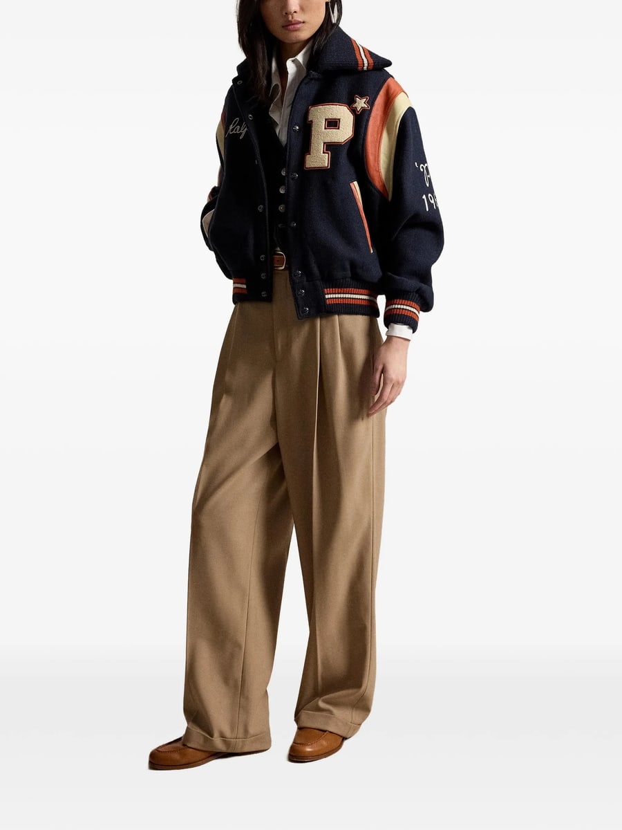 Ralph Lauren Ralph Lauren Patch-detail Panelled Bomber Jacket, view 5