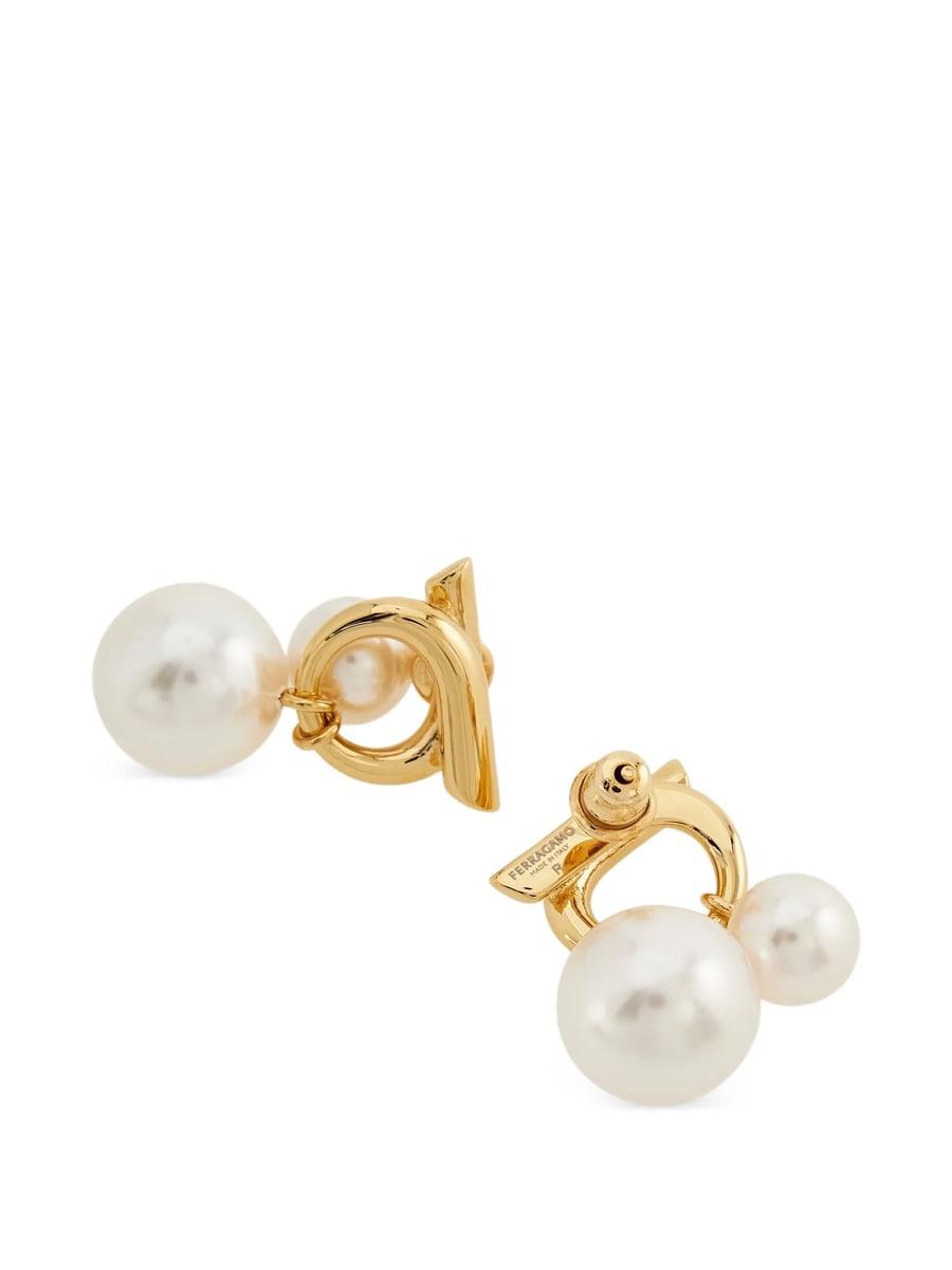 Ferragamo Ferragamo Gancini Earrings, view 2