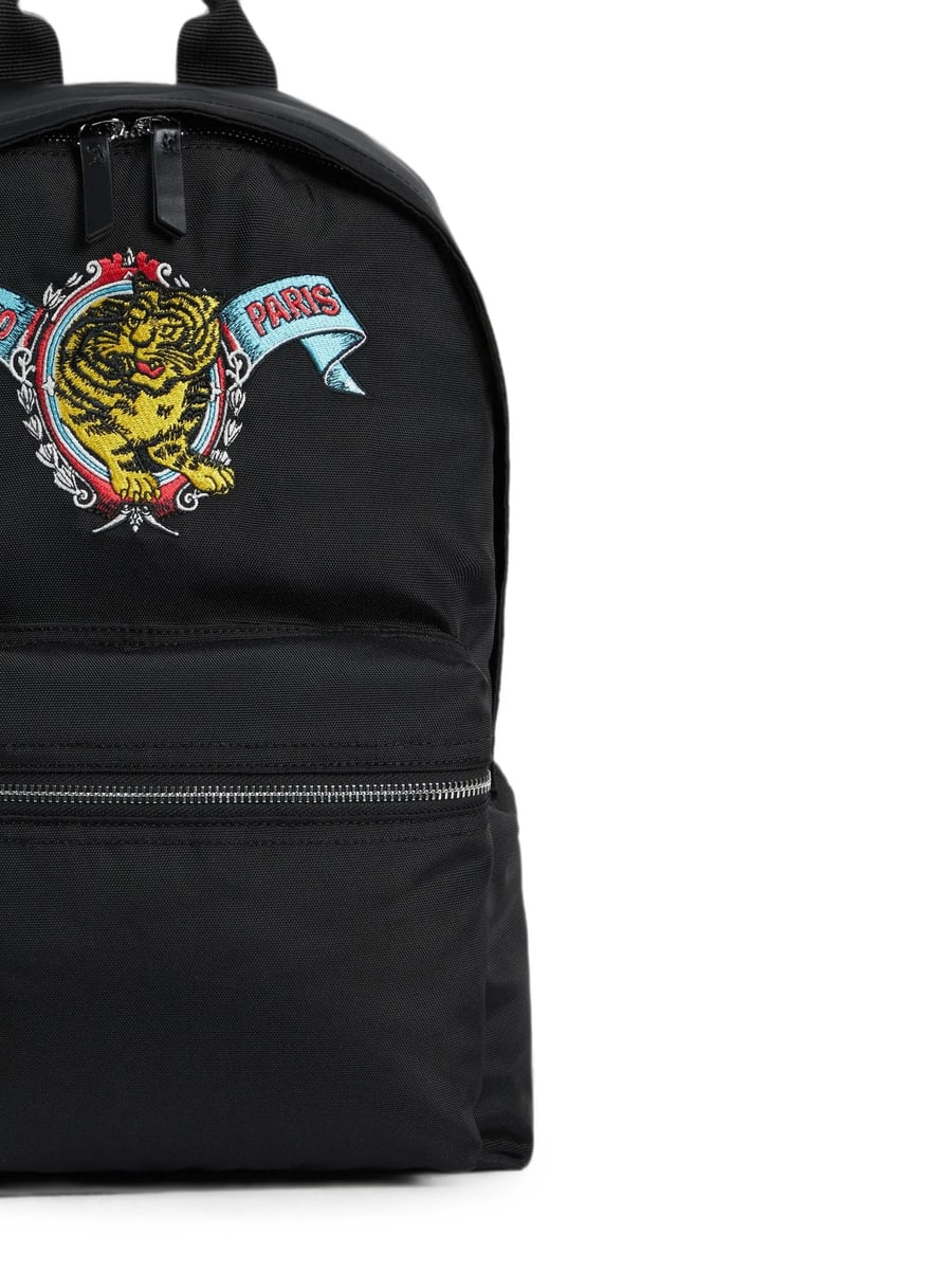 Kenzo Kenzo Jumping Tiger Embroidered Backpack, view 4
