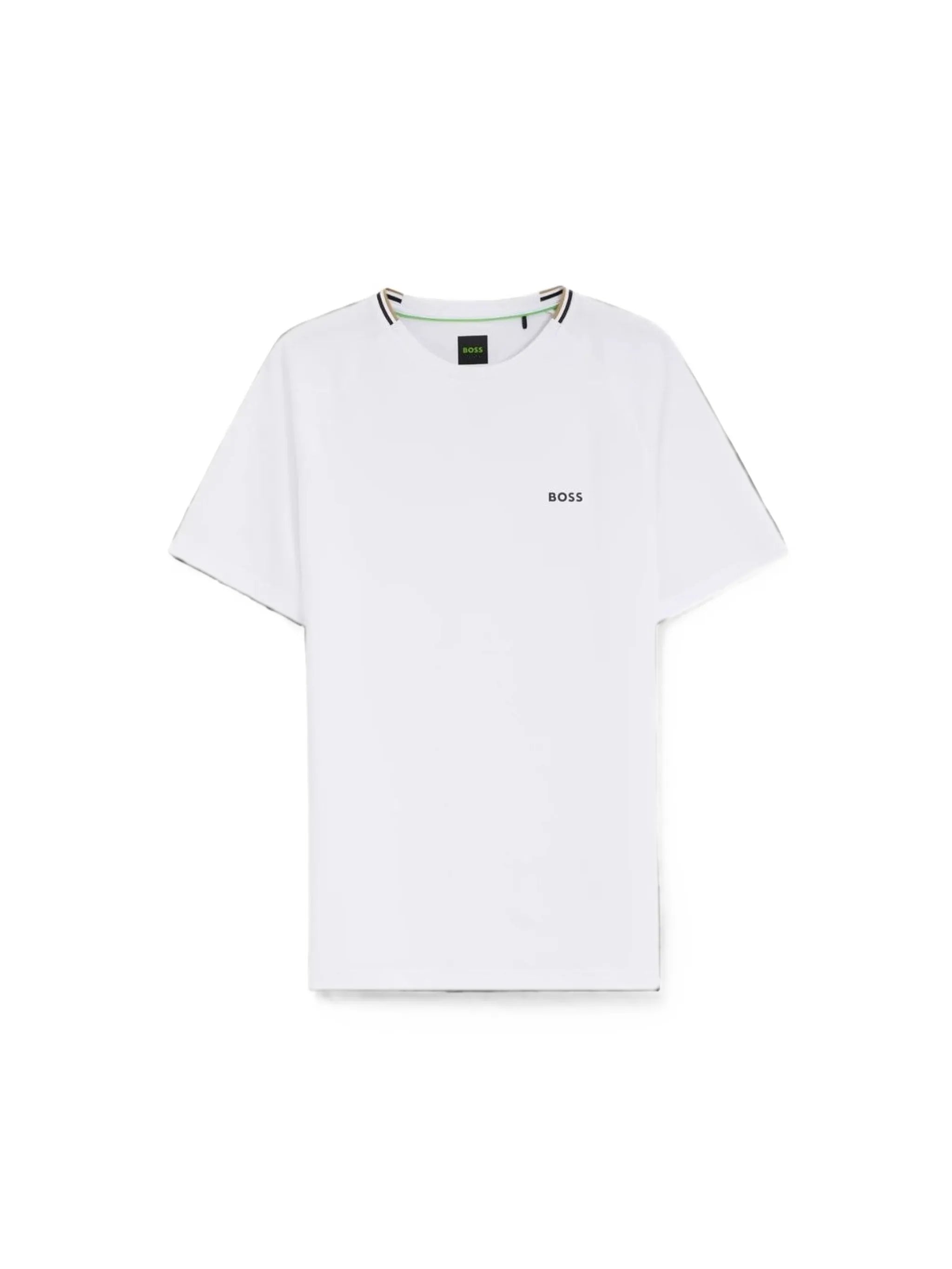 Boss Boss Active Moisture-wicking T-shirt With Tennis-ball Embossing, view 2