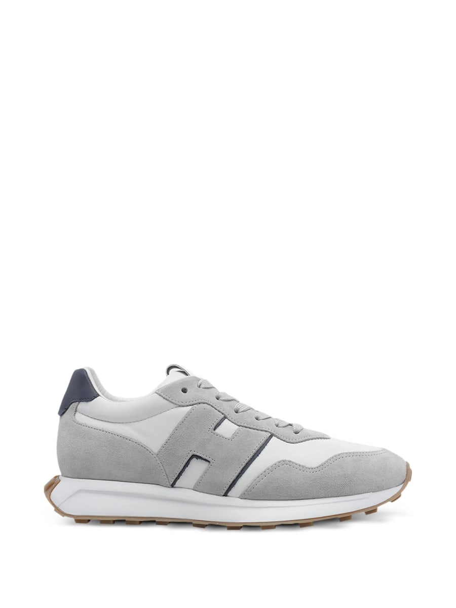 Hogan Hogan H601 Logo-patch Leather Sneakers