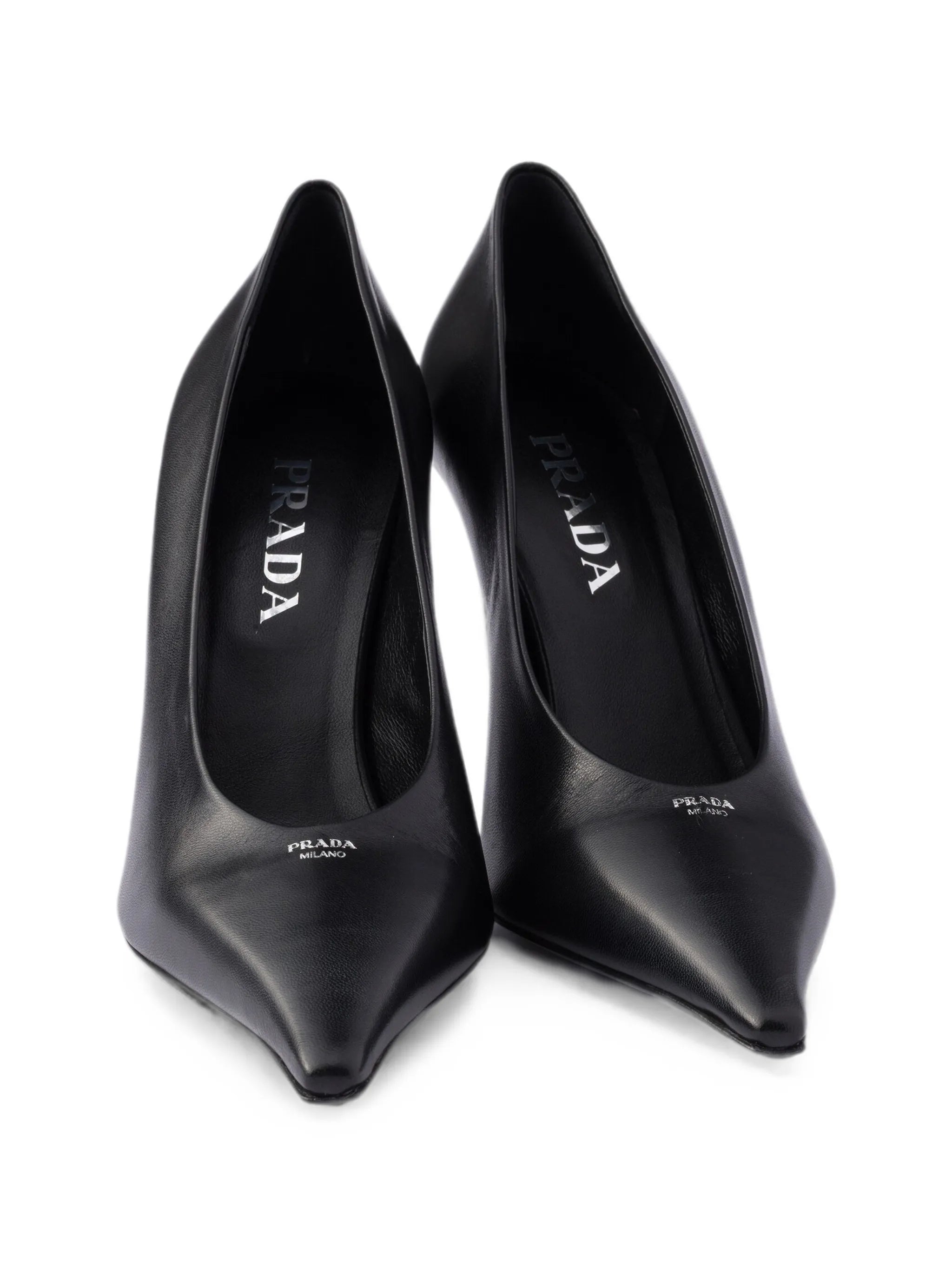 Prada Prada Leather Pumps, view 2