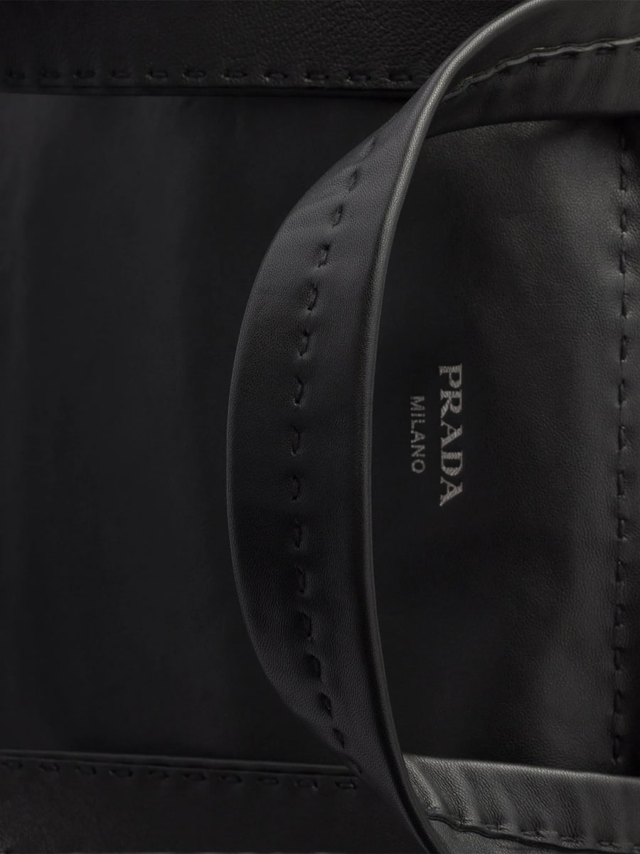 Prada Prada Nappa Leather Work Bag, view 3