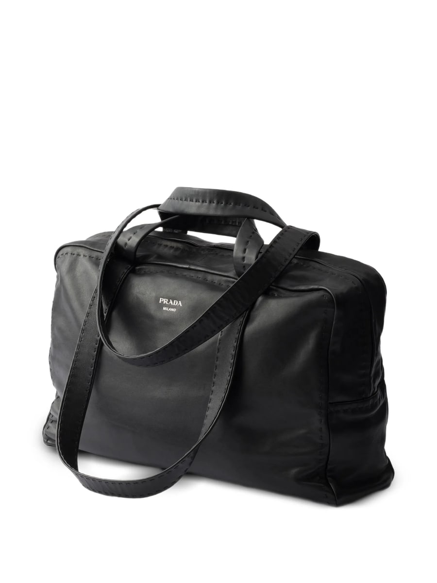 Prada Prada Nappa Leather Work Bag, view 6
