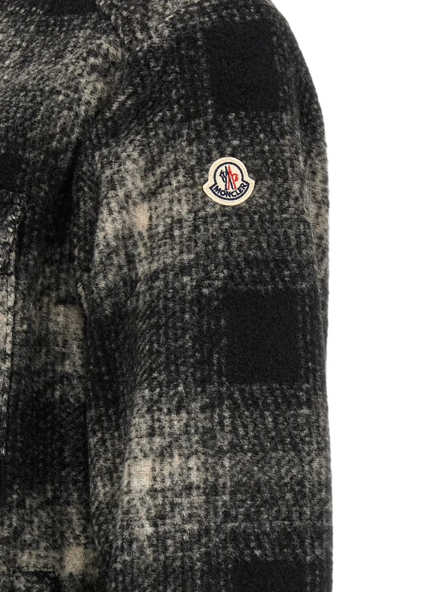 Moncler Moncler Zip Overshirt, view 4